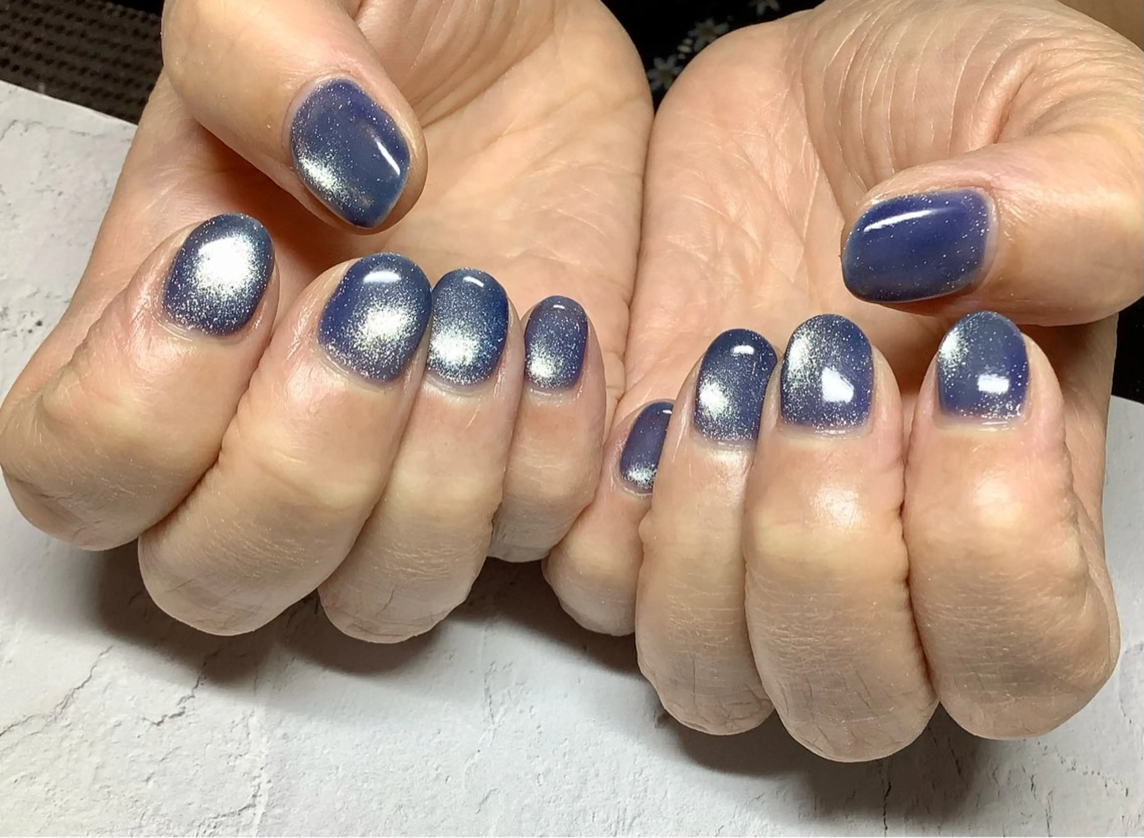 ネイル マグネットネイル ✨ネイル💅ボニータ 💐Shioriのネイルデザイン