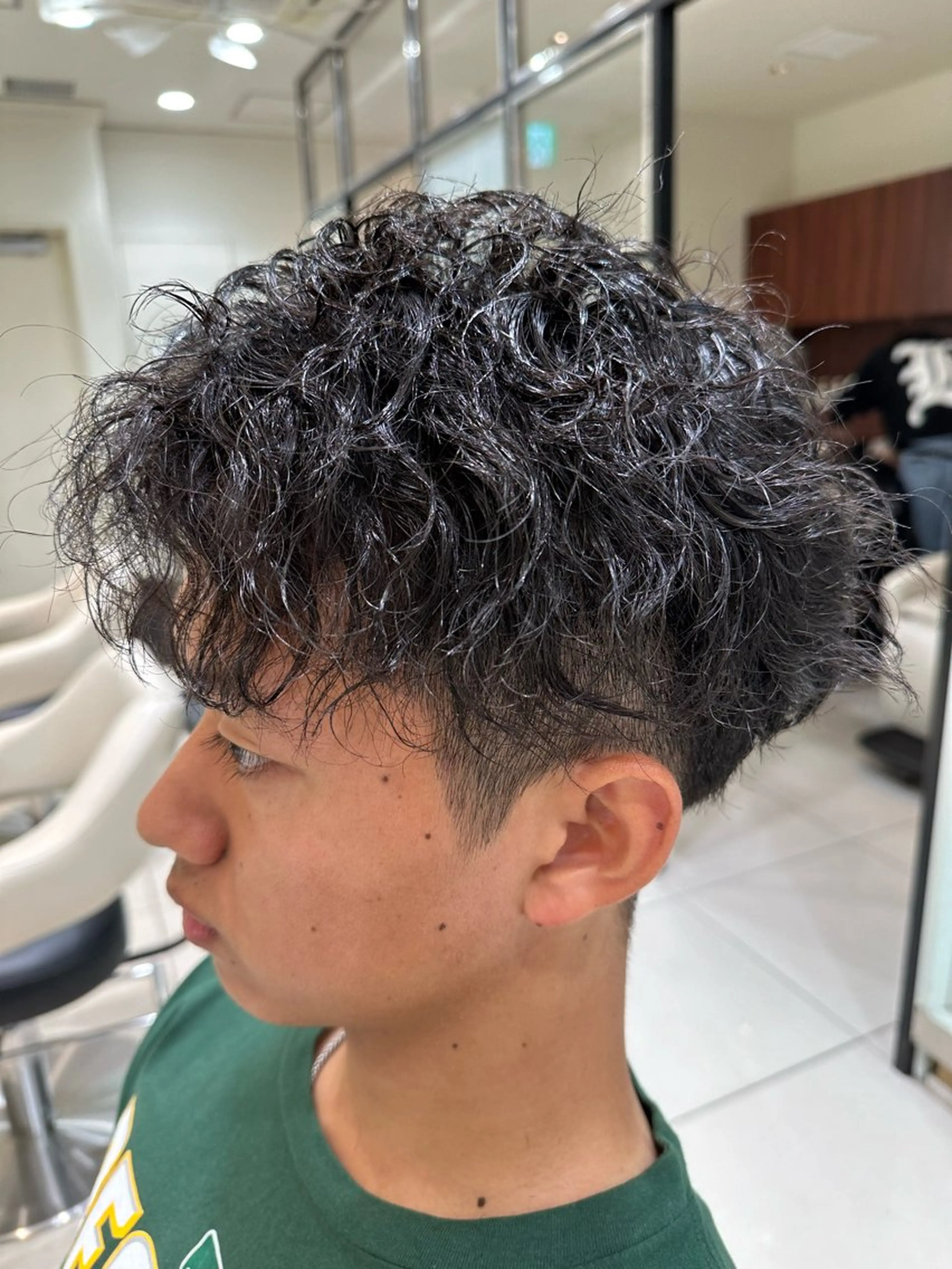 ロング カット パーマ 🍀メンズパーマ職人 池袋🍀Yuraのヘアスタイル