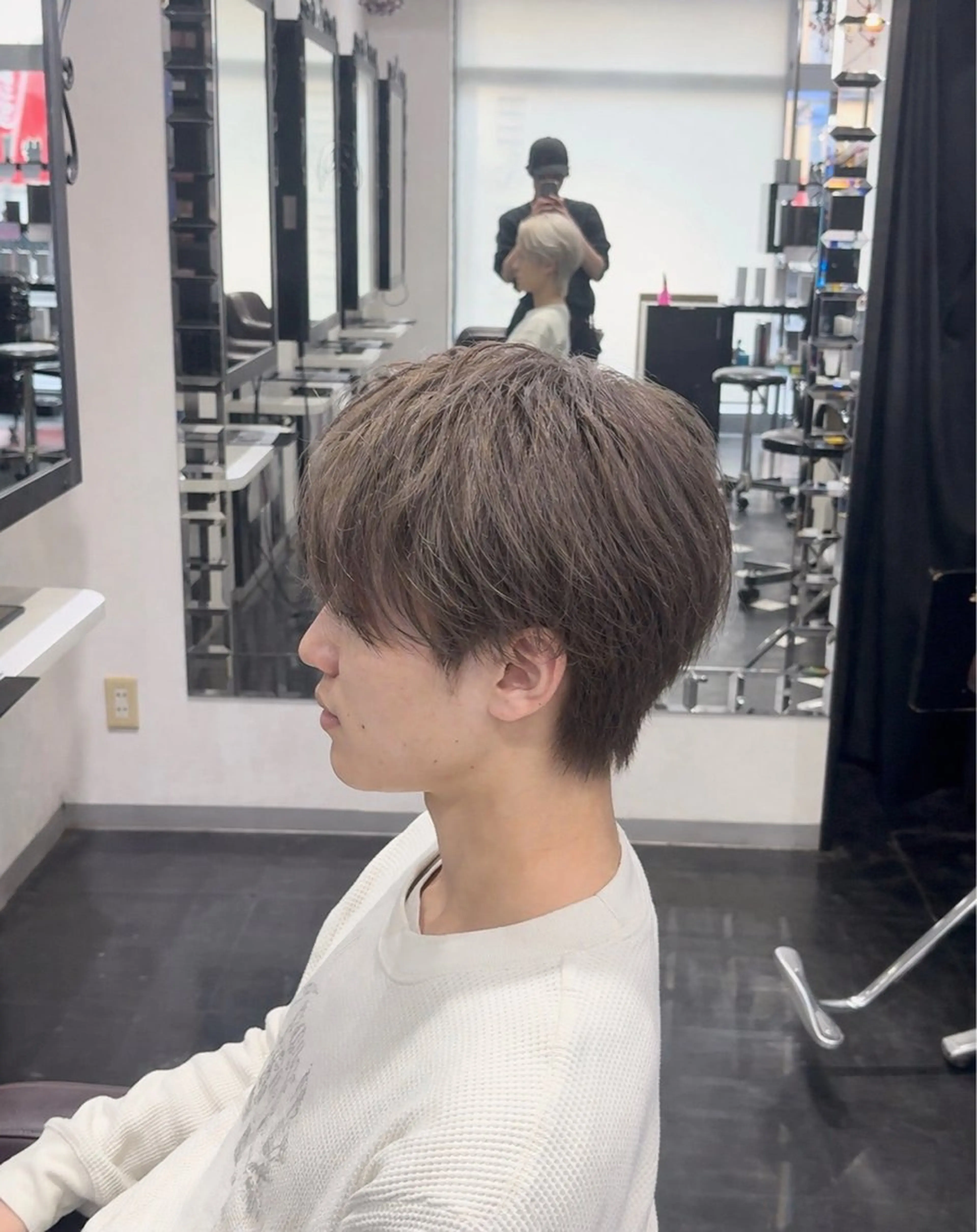 【🔥ミニモ限定価格🔥】メンズカット&カラー&サプリトリートメントの写真