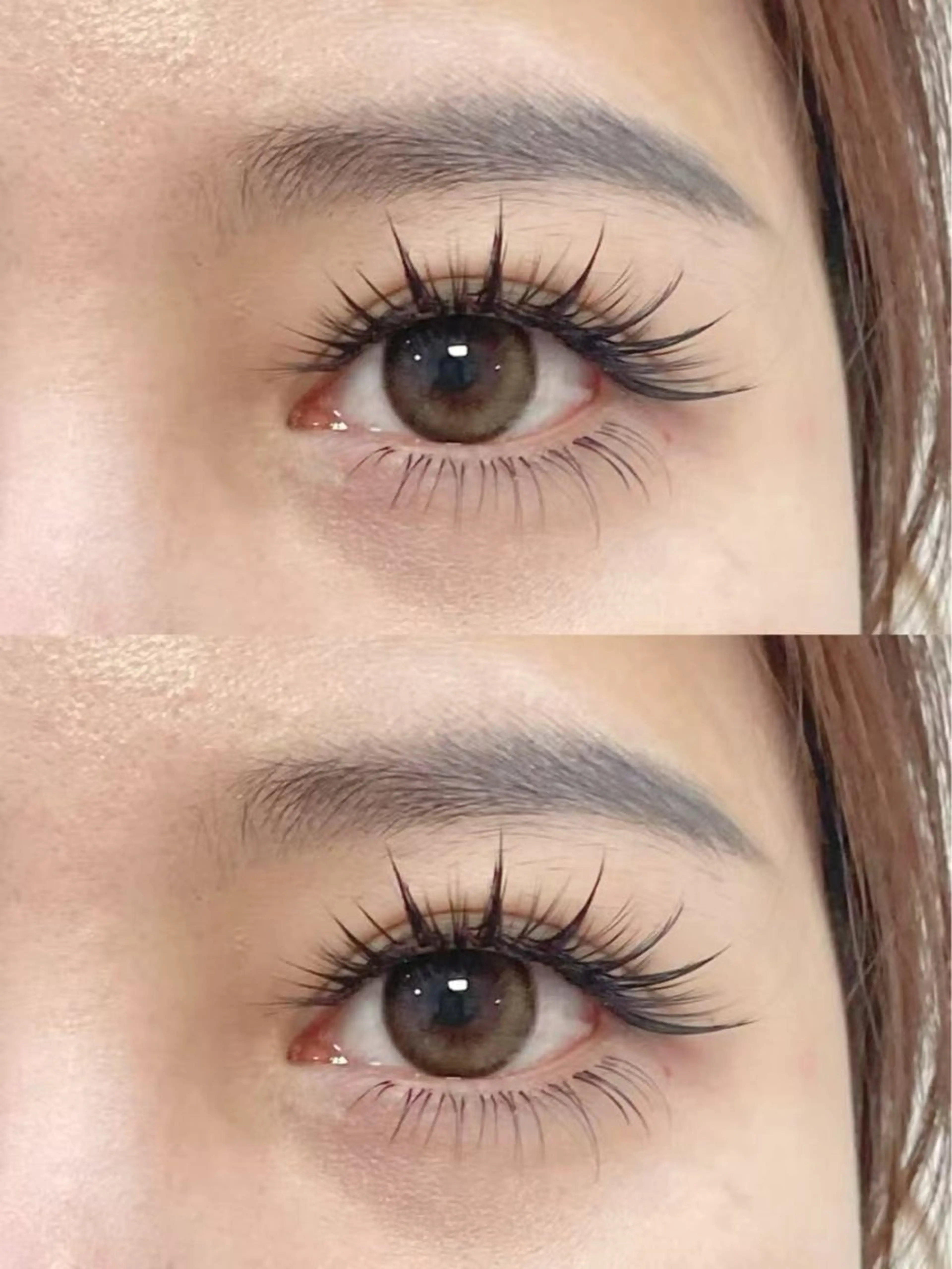 マツエク・マツパ 付け放題 バインドロック カラーマツエク フラットラッシュ 韓国風マツエク W Salon アイラッシュのマツエク・マツパデザイン