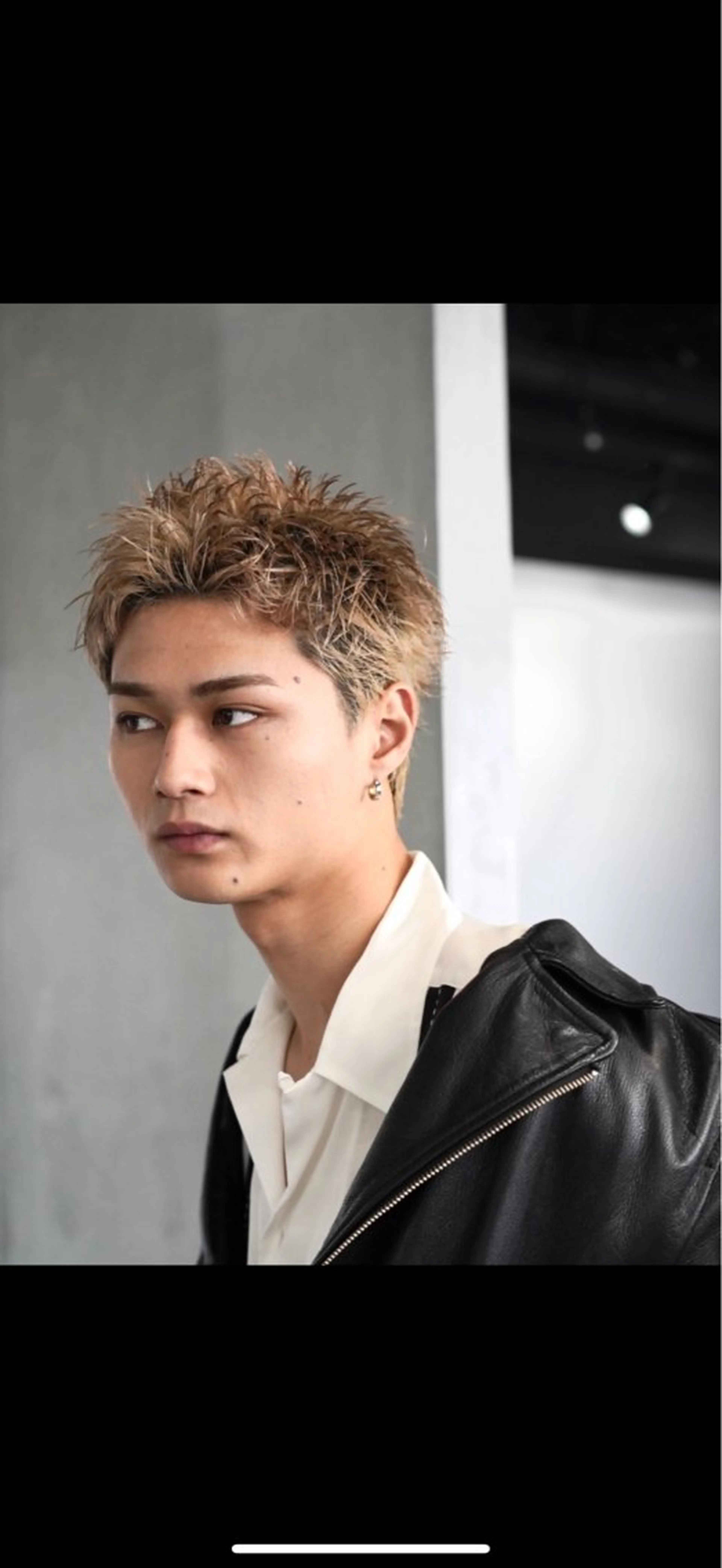 パーマ パーマ 松田 優斗のヘアスタイル