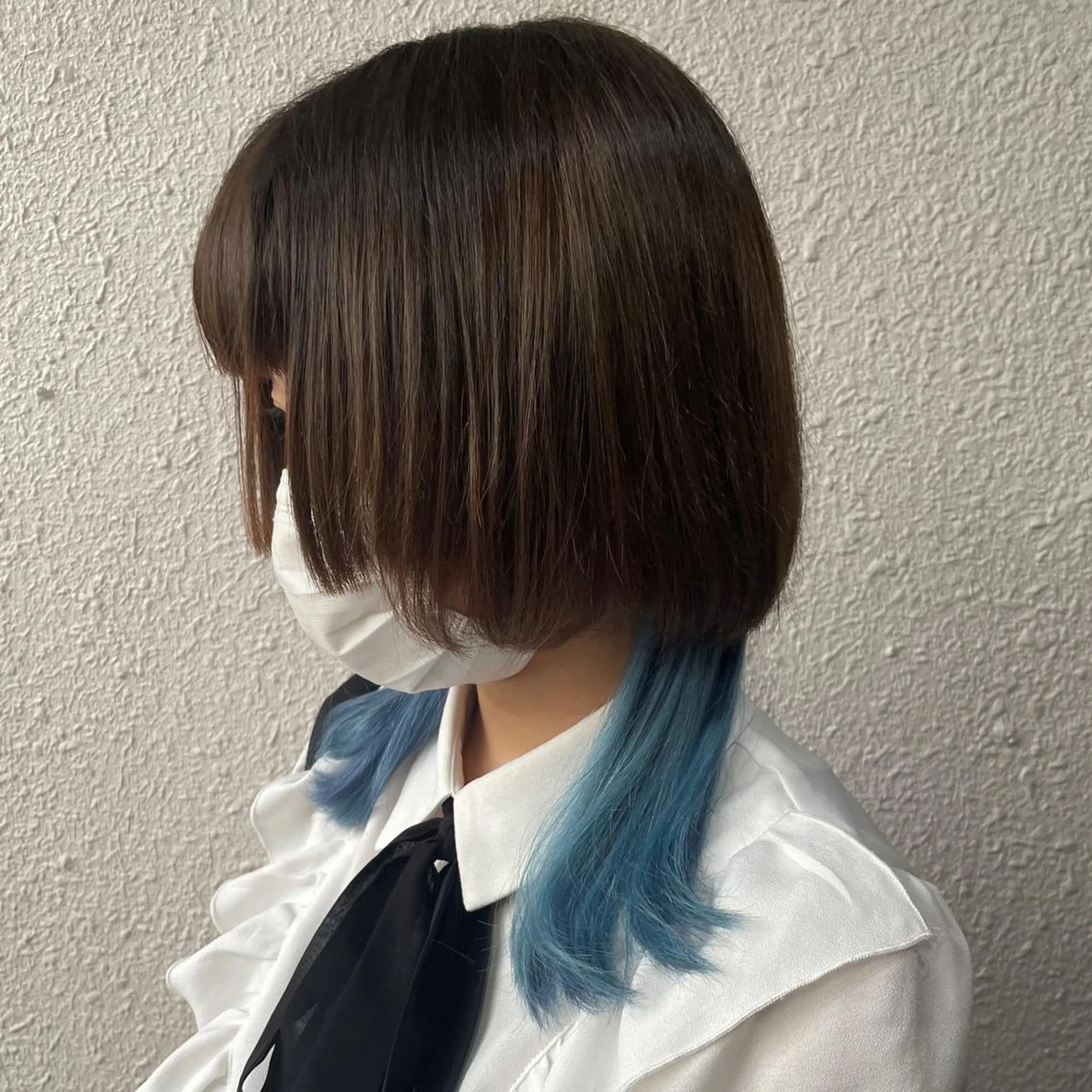 ショート 編み込みエクステ ボブ エクステ ウルフカット エクステ D-aimer- ディーエメのヘアスタイル