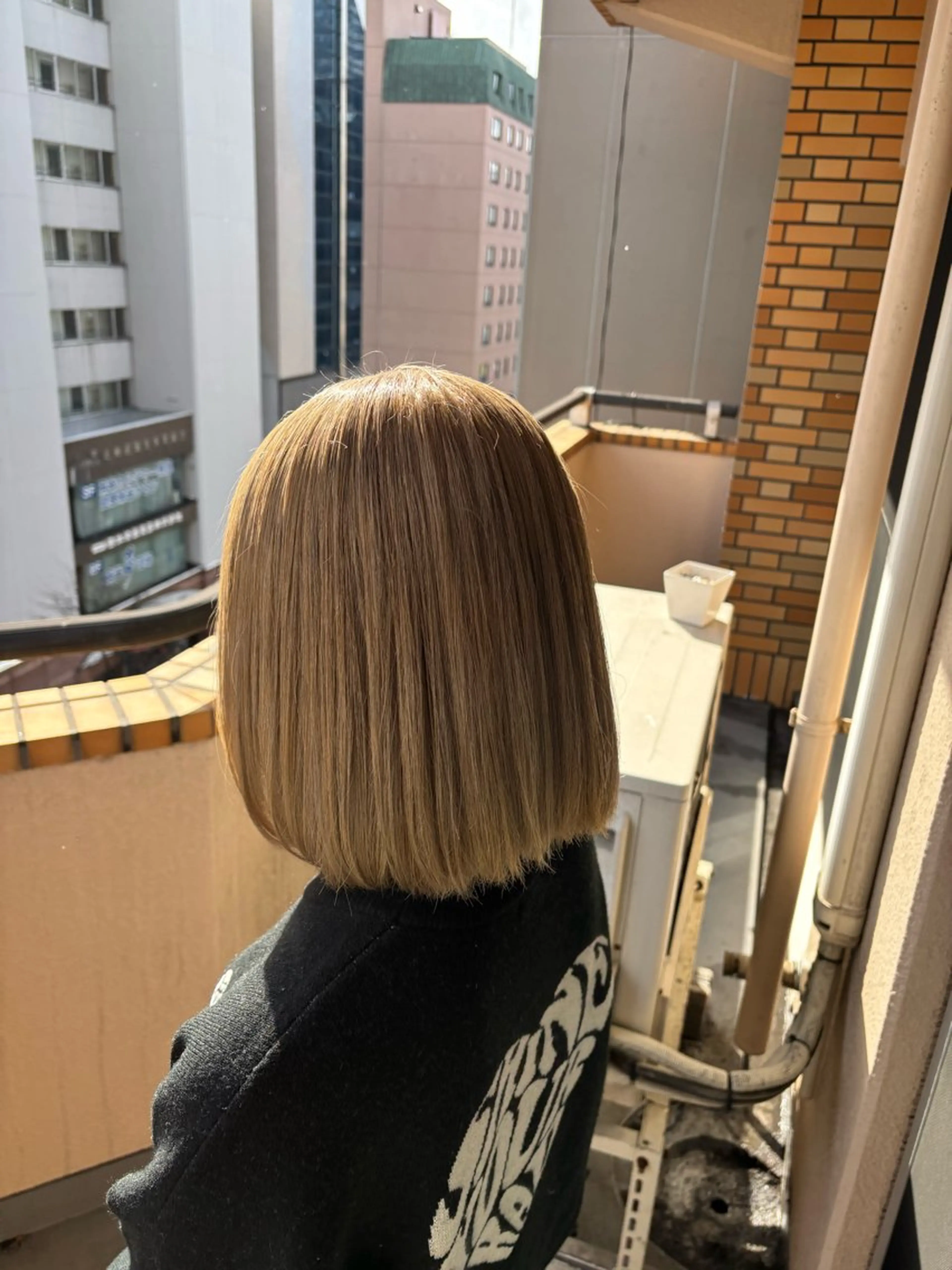 カラー sato harunaのヘアスタイル