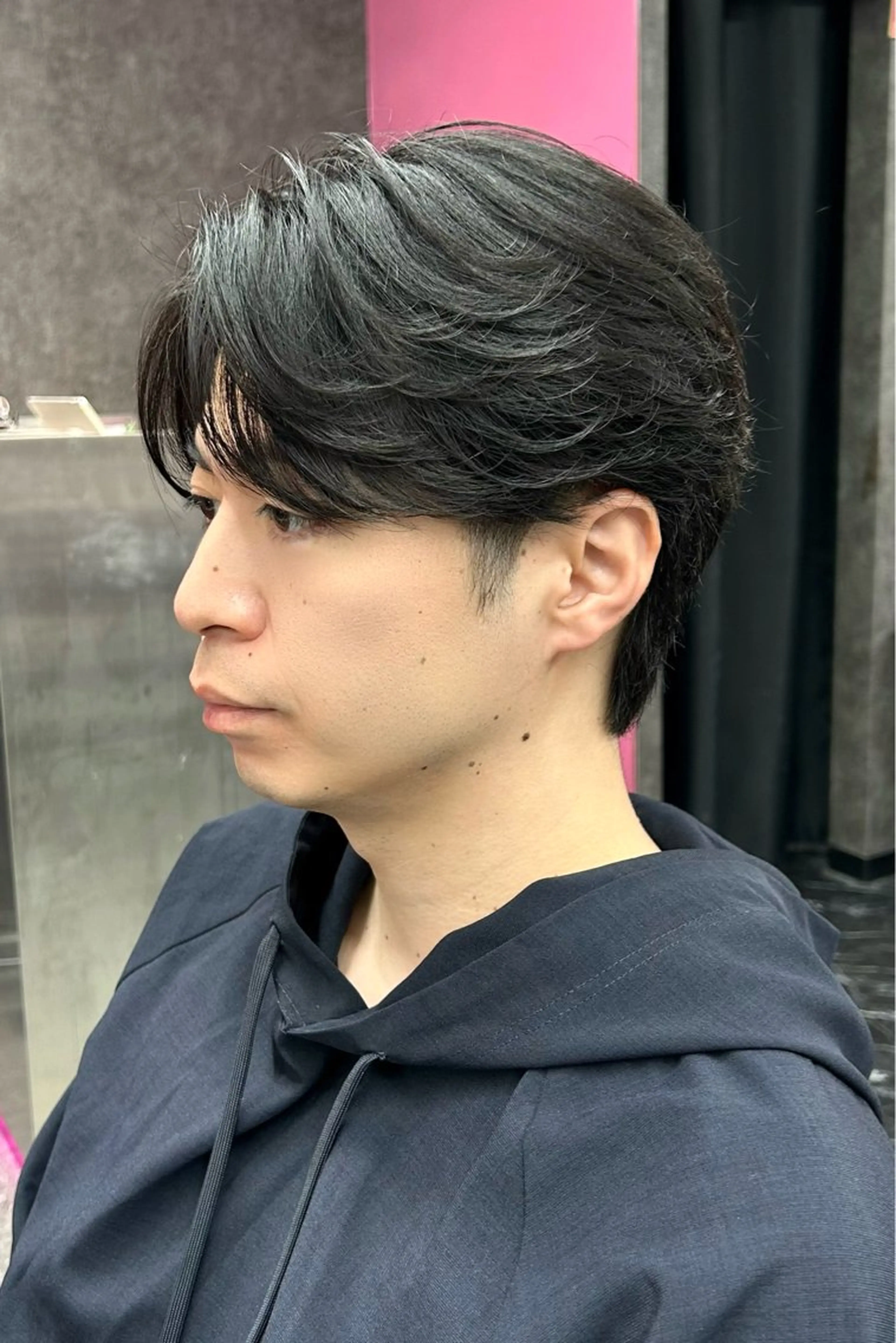 ショート カラー メンズ カット ヘアセット メンズスタイリスト 前田雄輝のヘアスタイル