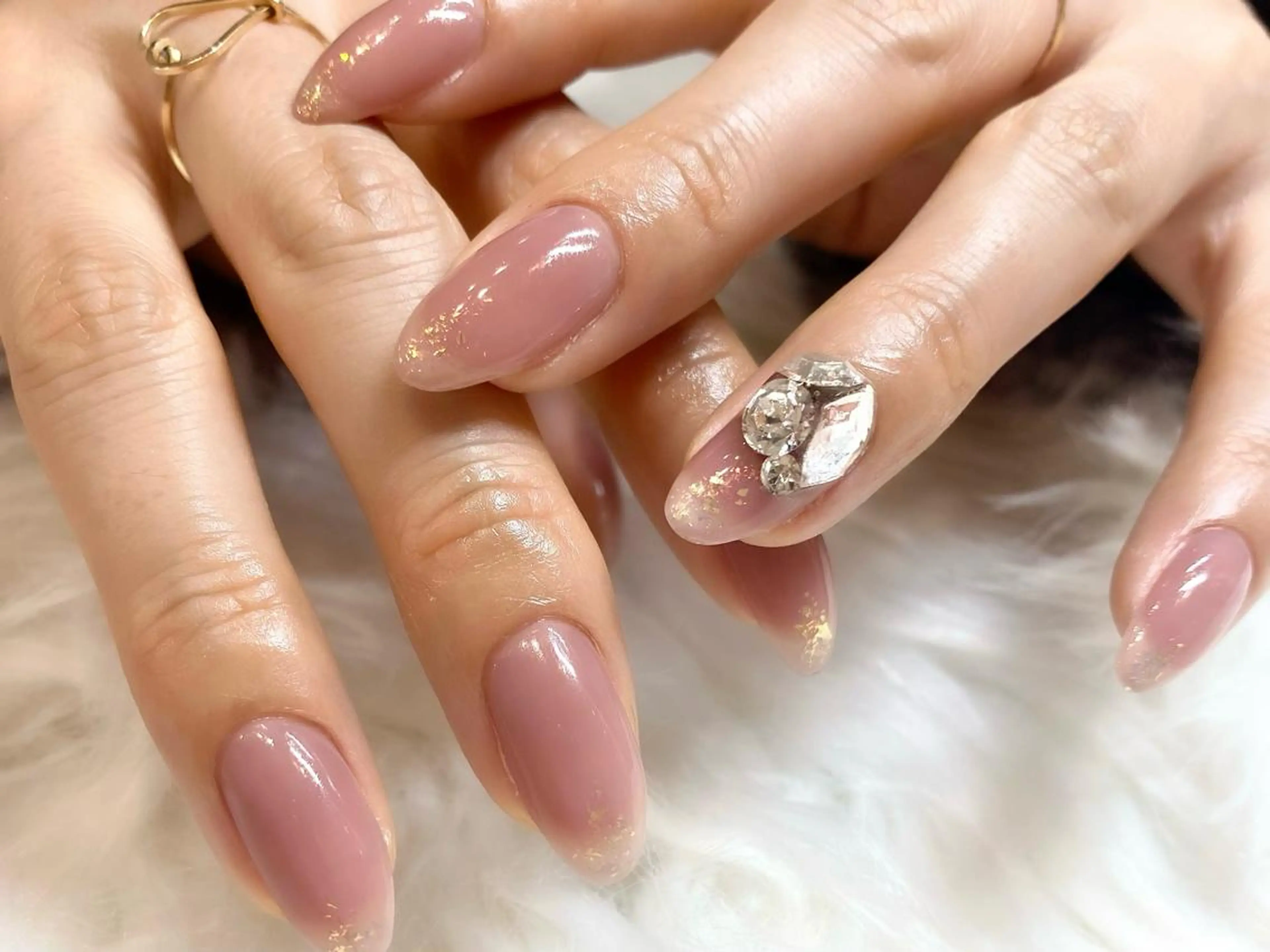 セミロング ネイル nail salon miRANのネイルデザイン
