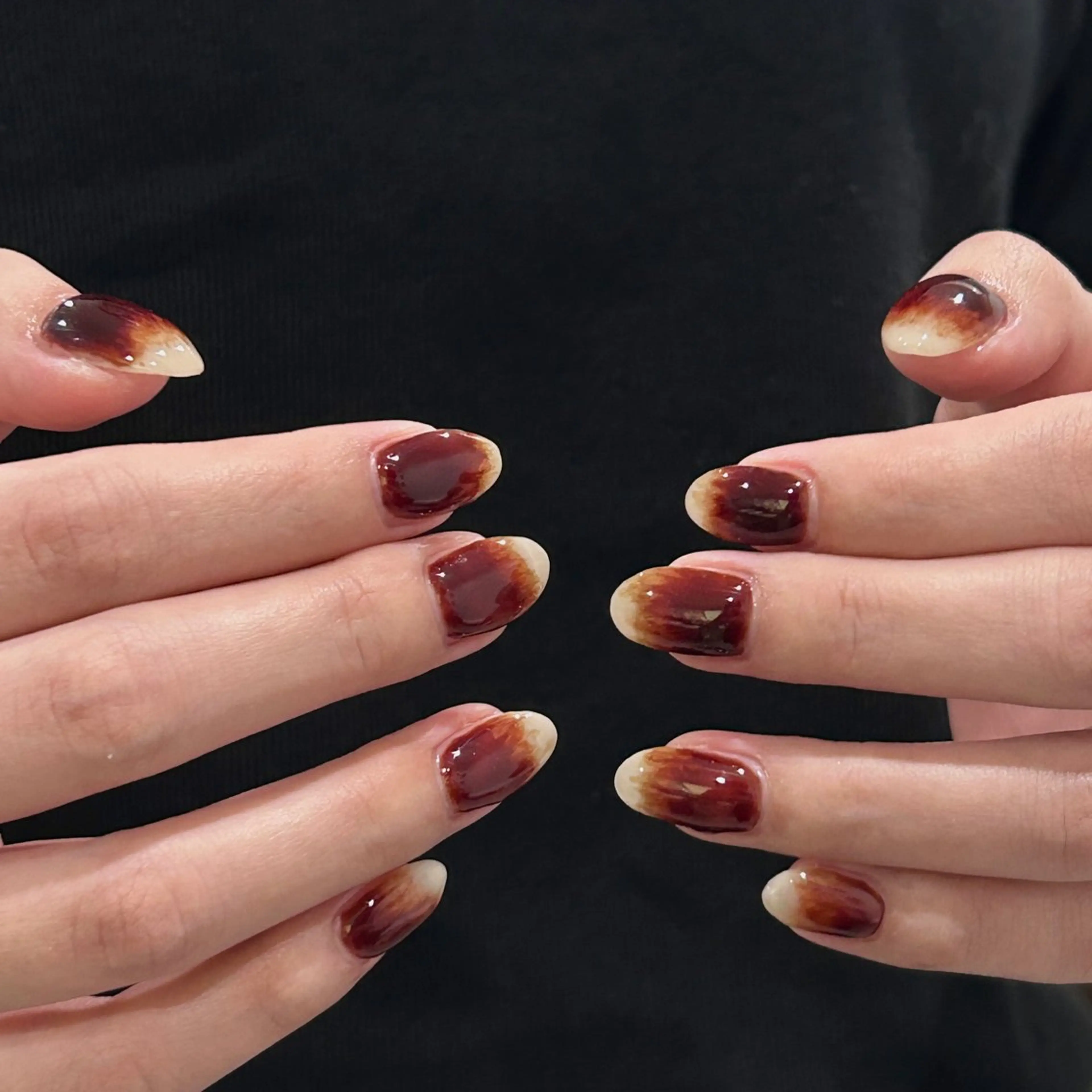 ネイル ハンドネイル 🎼CAFUNÉ_ TOKYO.•*¨のネイルデザイン