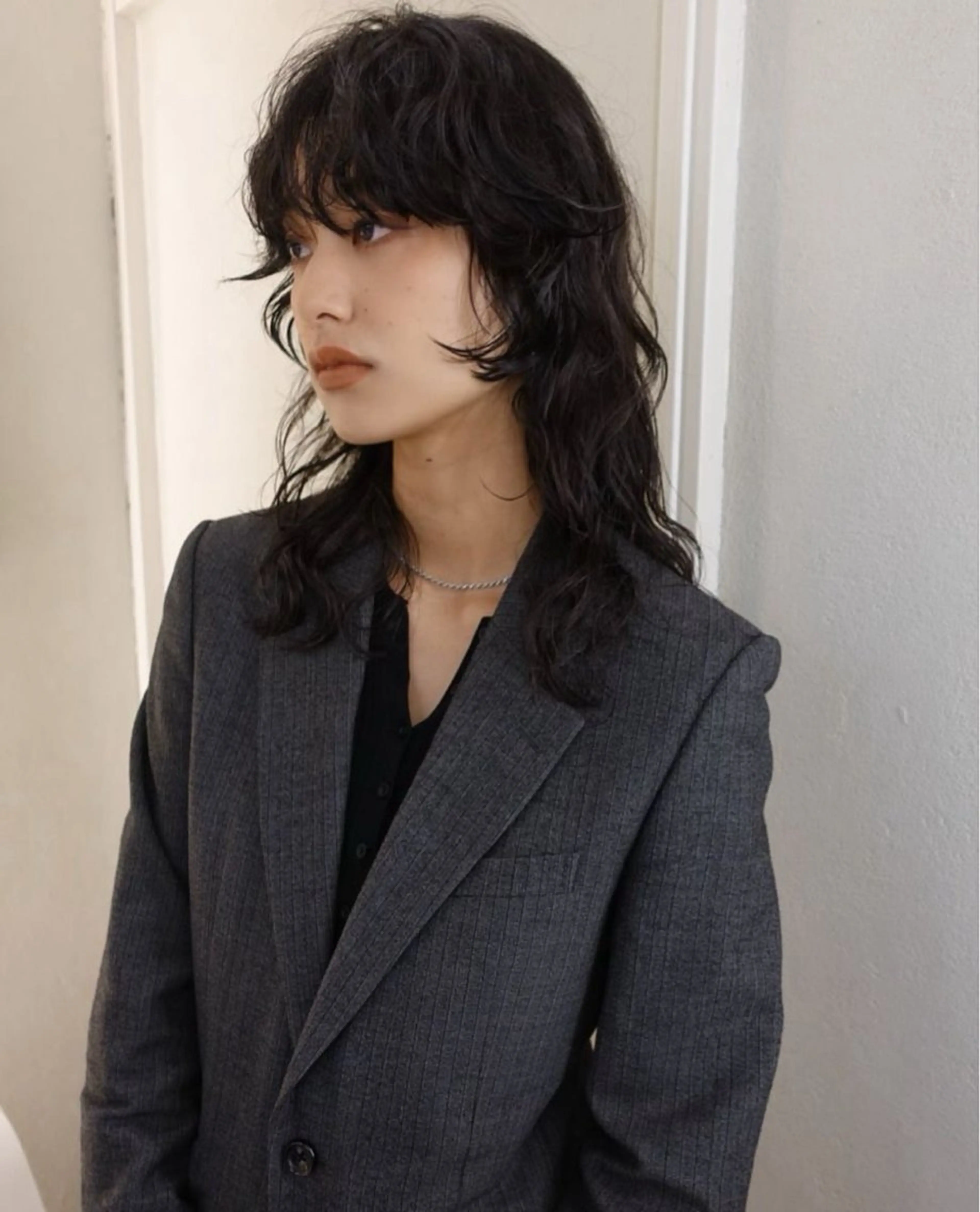 ✂︎似合わせカット＋低温ケアデジタルパーマ＋3ステップトリートメントの写真