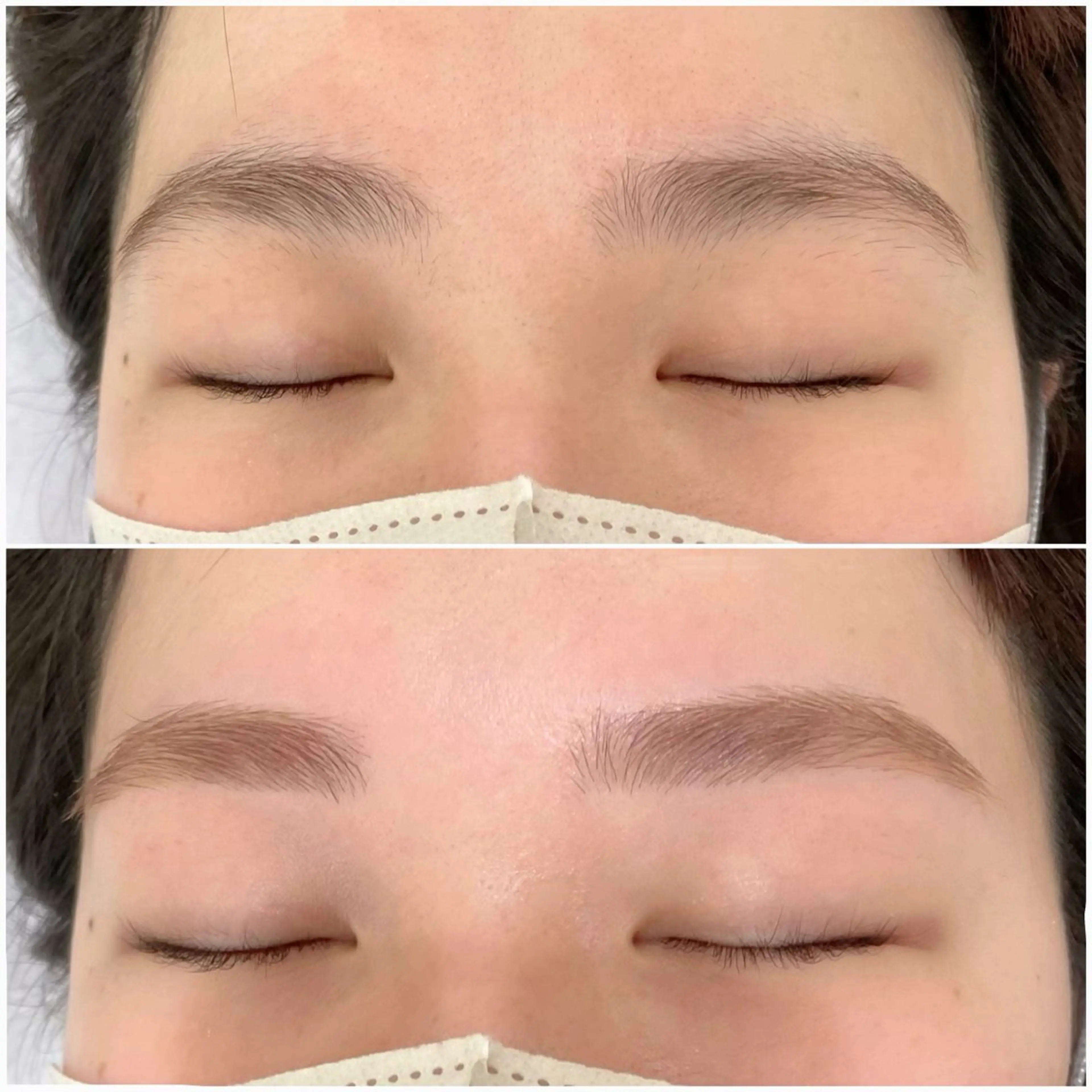 抜け感おしゃれ美眉ワックス+カラーリング🩵土日+500円の写真