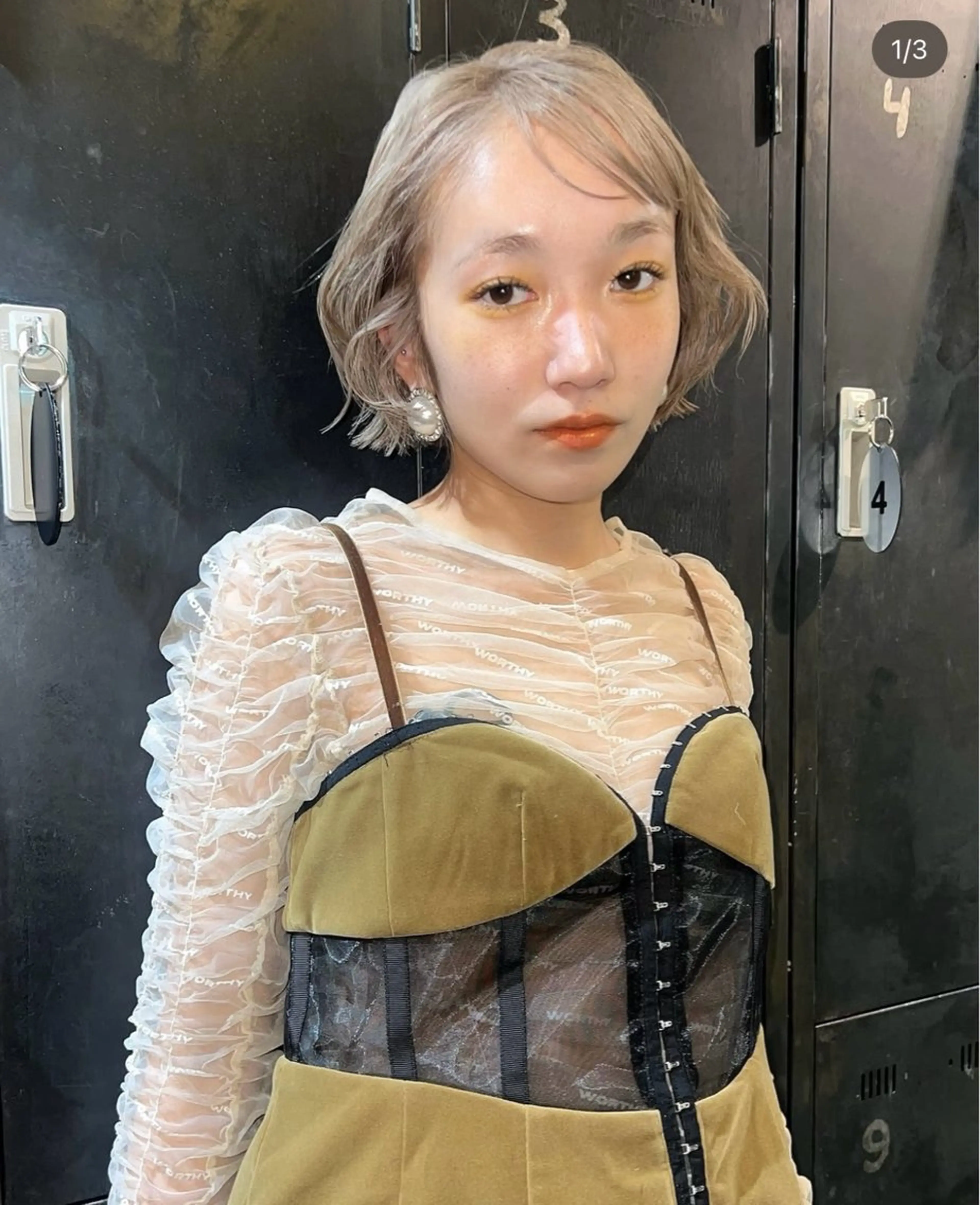 ショート カラー ハイトーン特化🤍 Ayakaのヘアスタイル