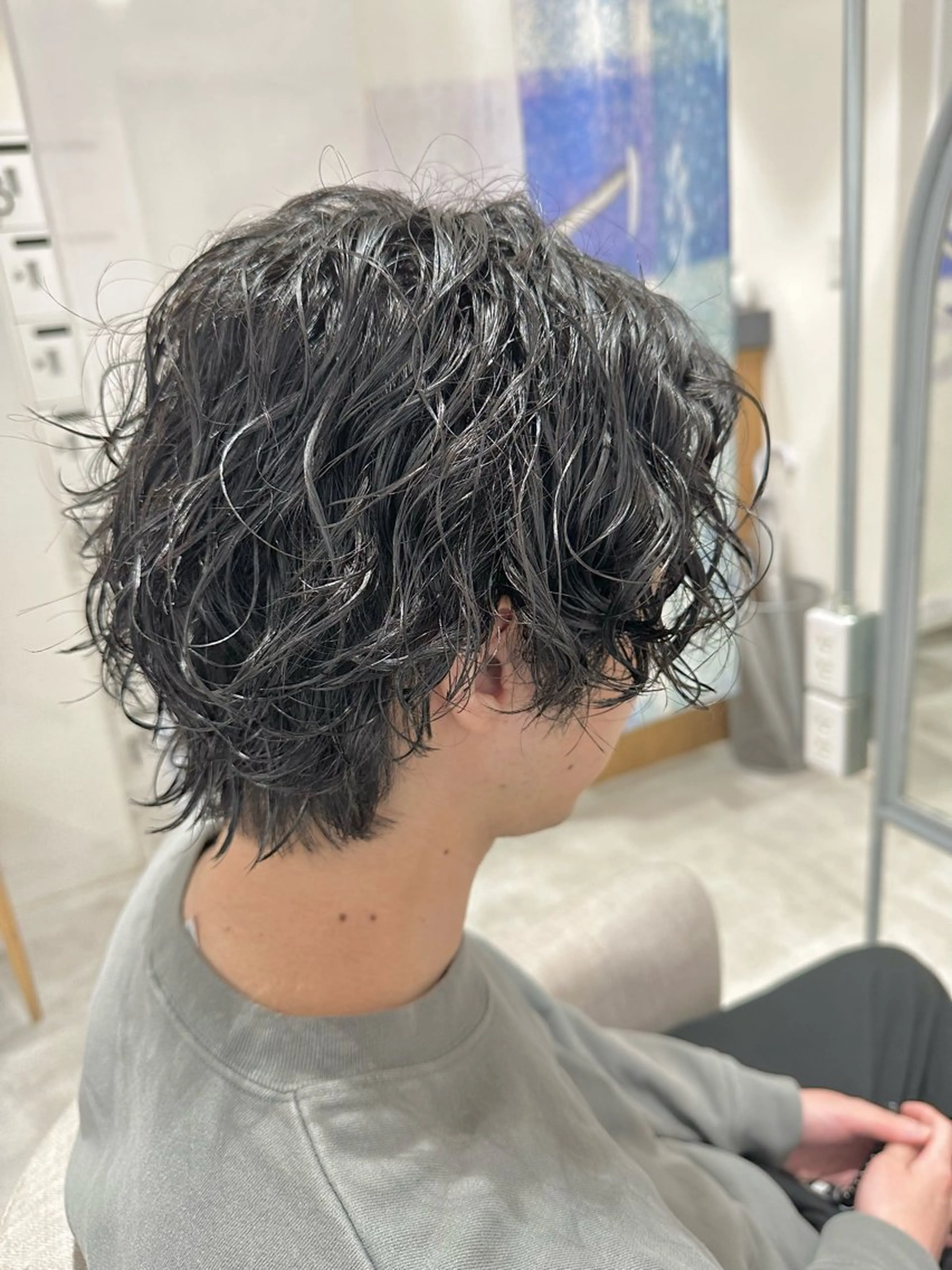パーマ メンズ メンズパーマ スパイラルパーマ カット パーマ 💎メンズパーマ特化 🥇メンズのプロのヘアスタイル