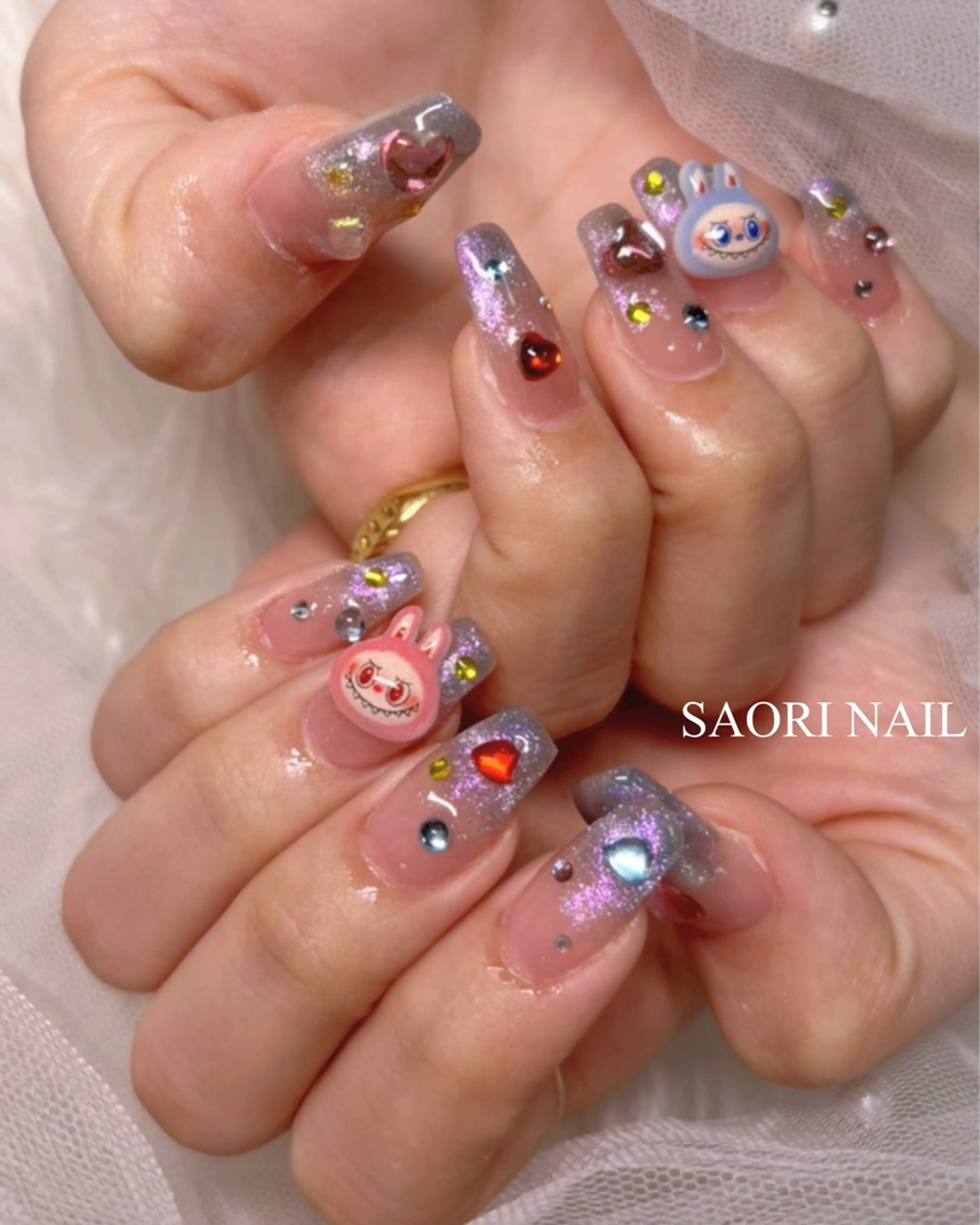 ネイル 安部 沙織のネイルデザイン