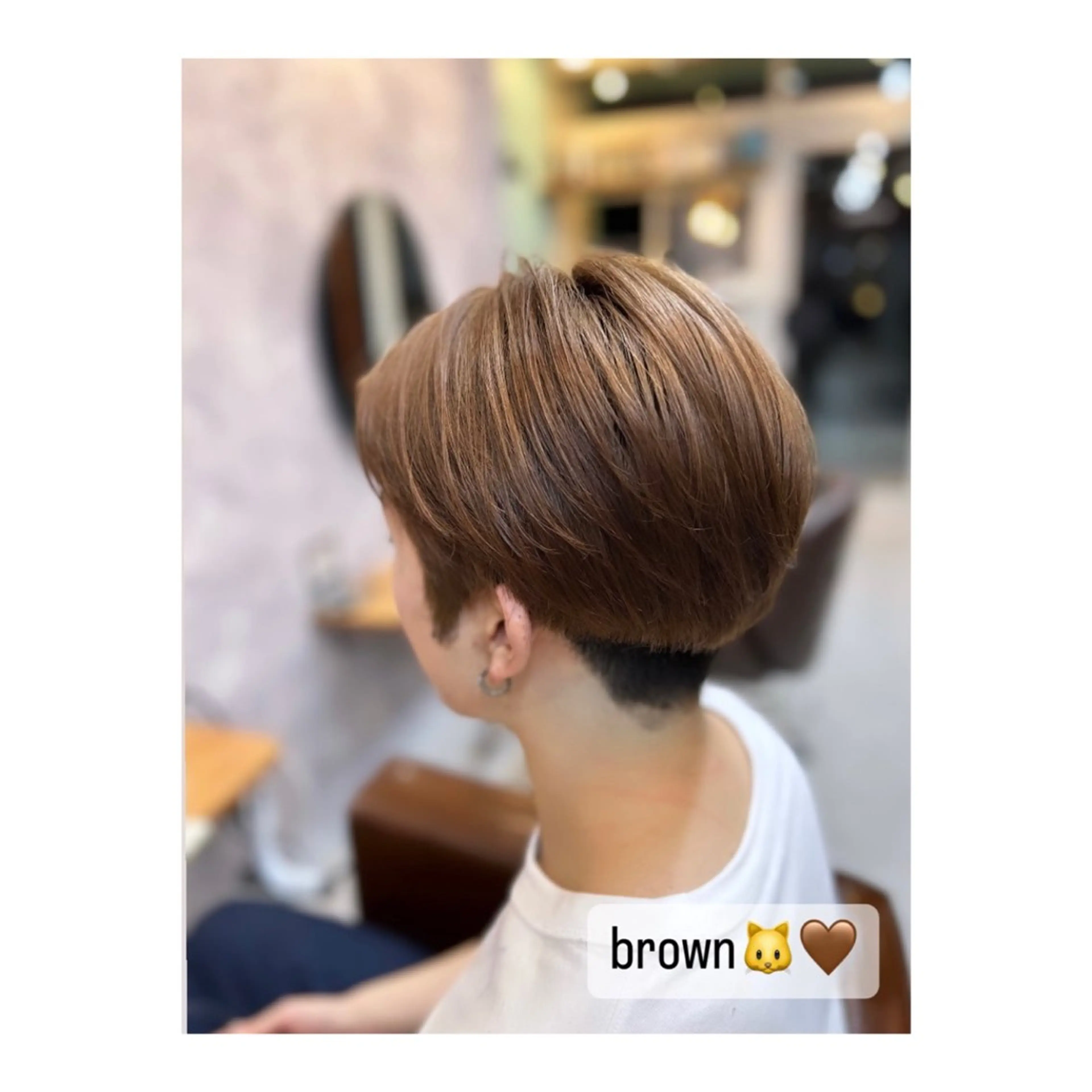 カラー メンズ 🫧小峰 夕依のヘアスタイル