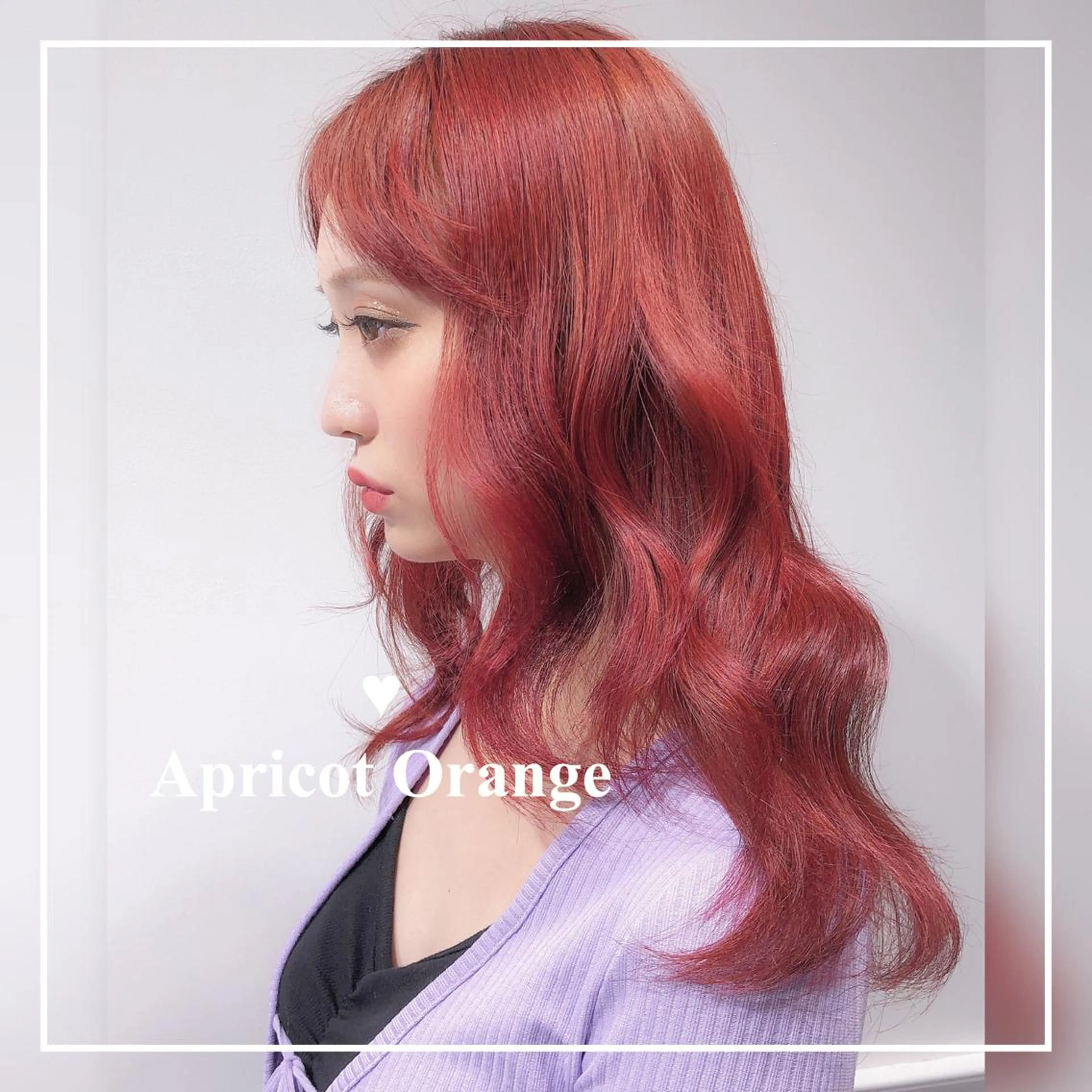 ロング カラー ブリーチ ヘアカラー トリートメント miyu /トレンド カラー×艶髪のヘアスタイル