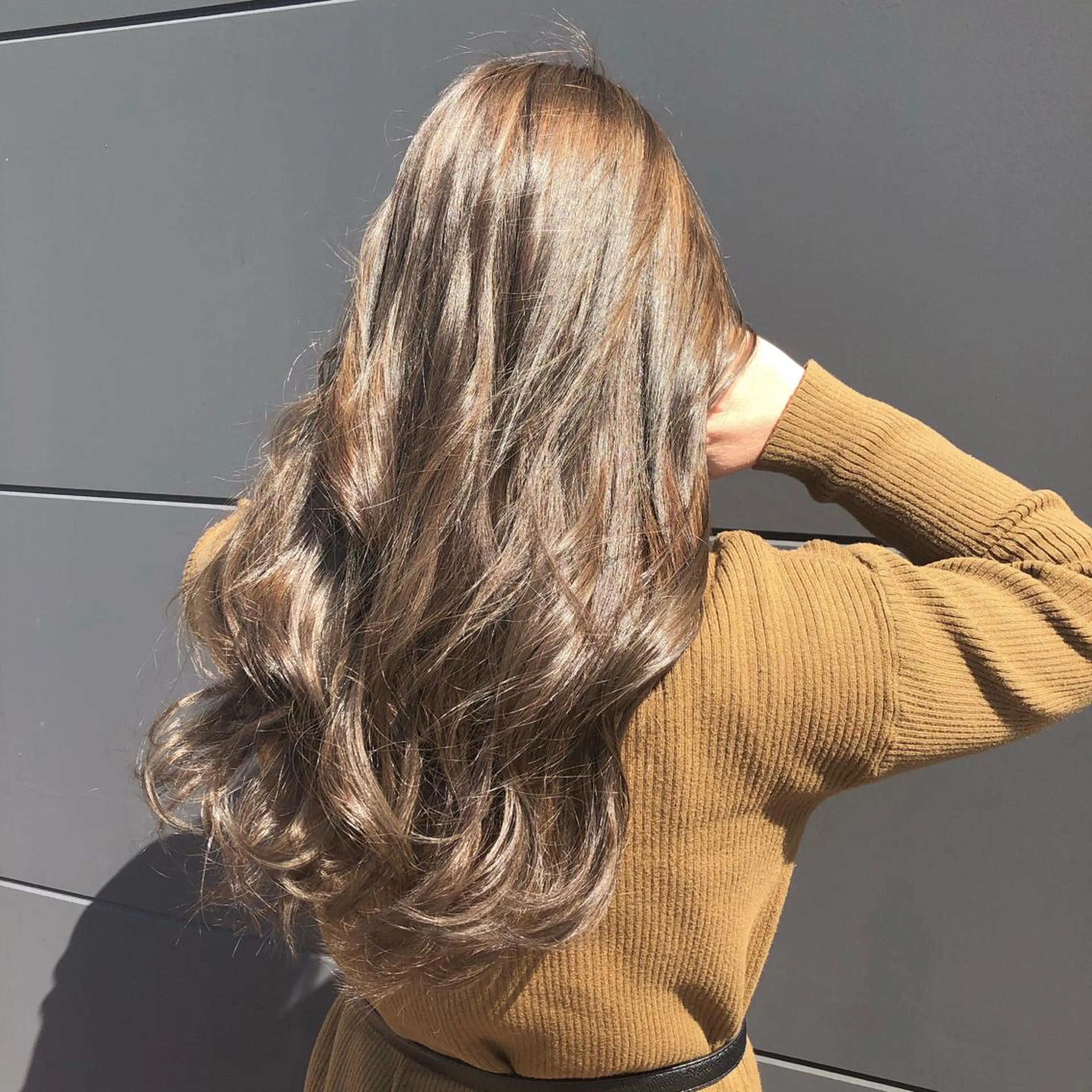 ロング カラー ヘアアレンジ yoshino yukoのマツエク・マツパデザイン