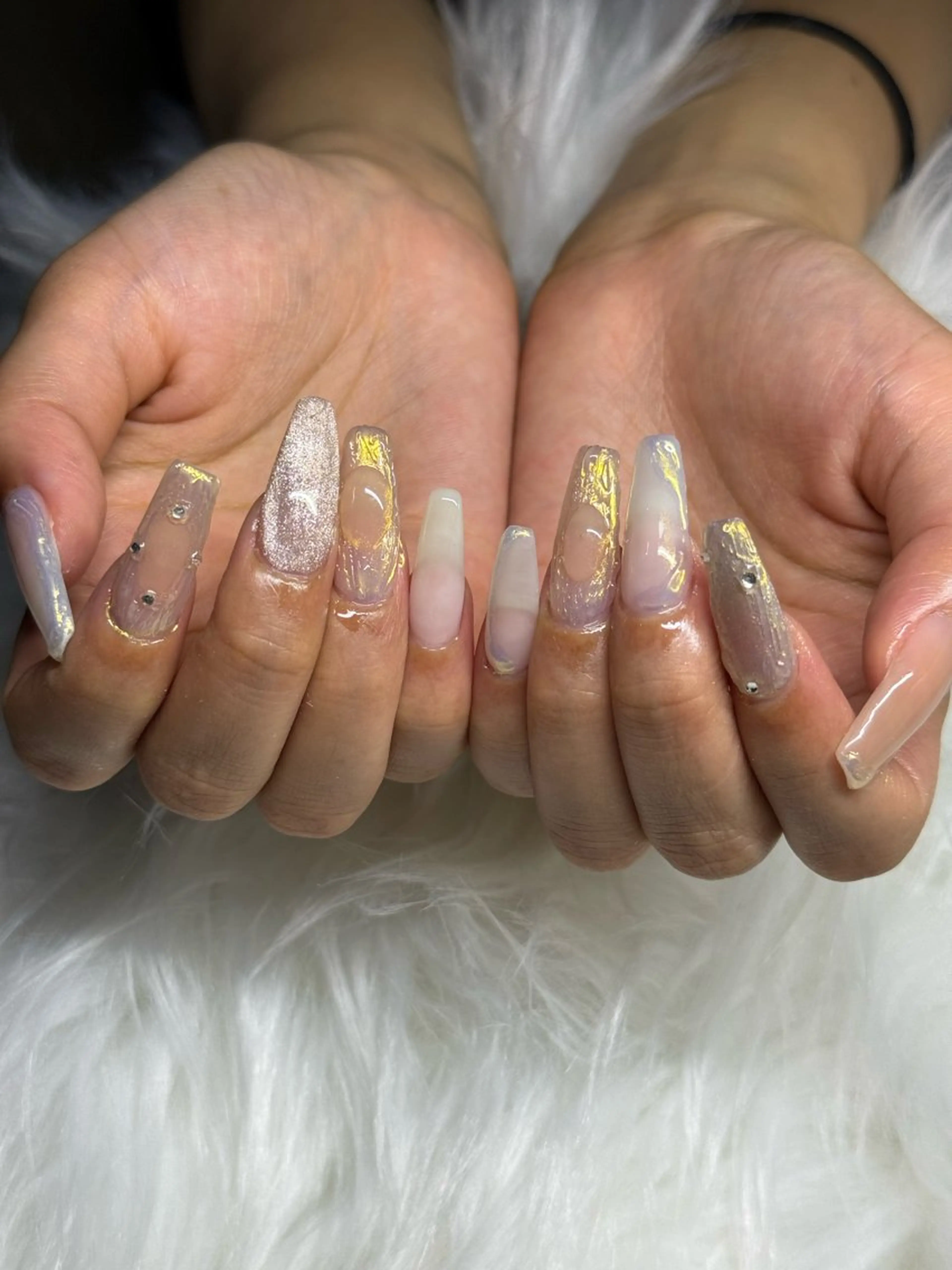 キッズ ネイル 南堀江ネイル JULYSTARのネイルデザイン
