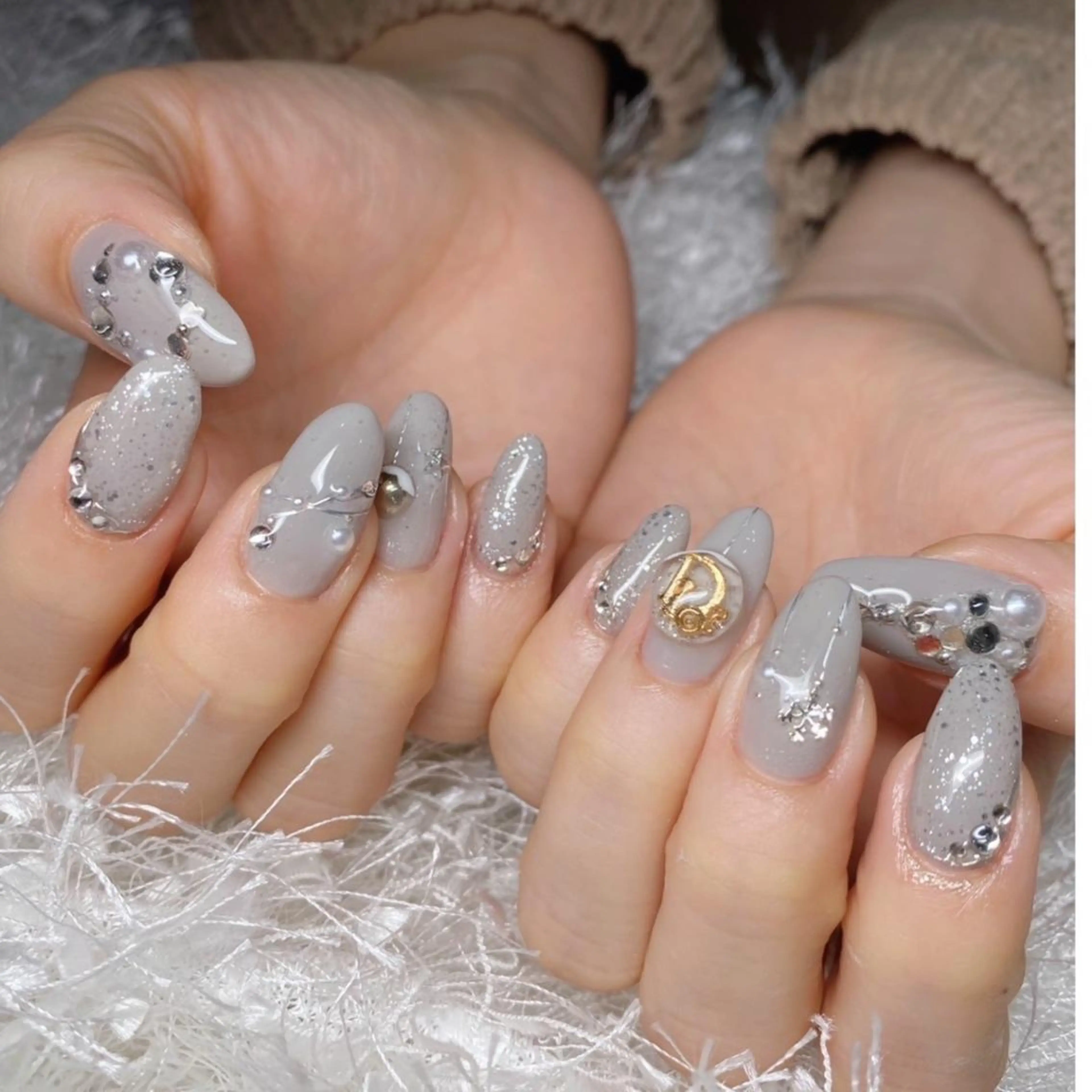 ネイル 長さ出し フレンチネイル ジェルネイル グラデーション 韓国ネイル ハンドネイル Nail&eye Belire 新宿のネイルデザイン