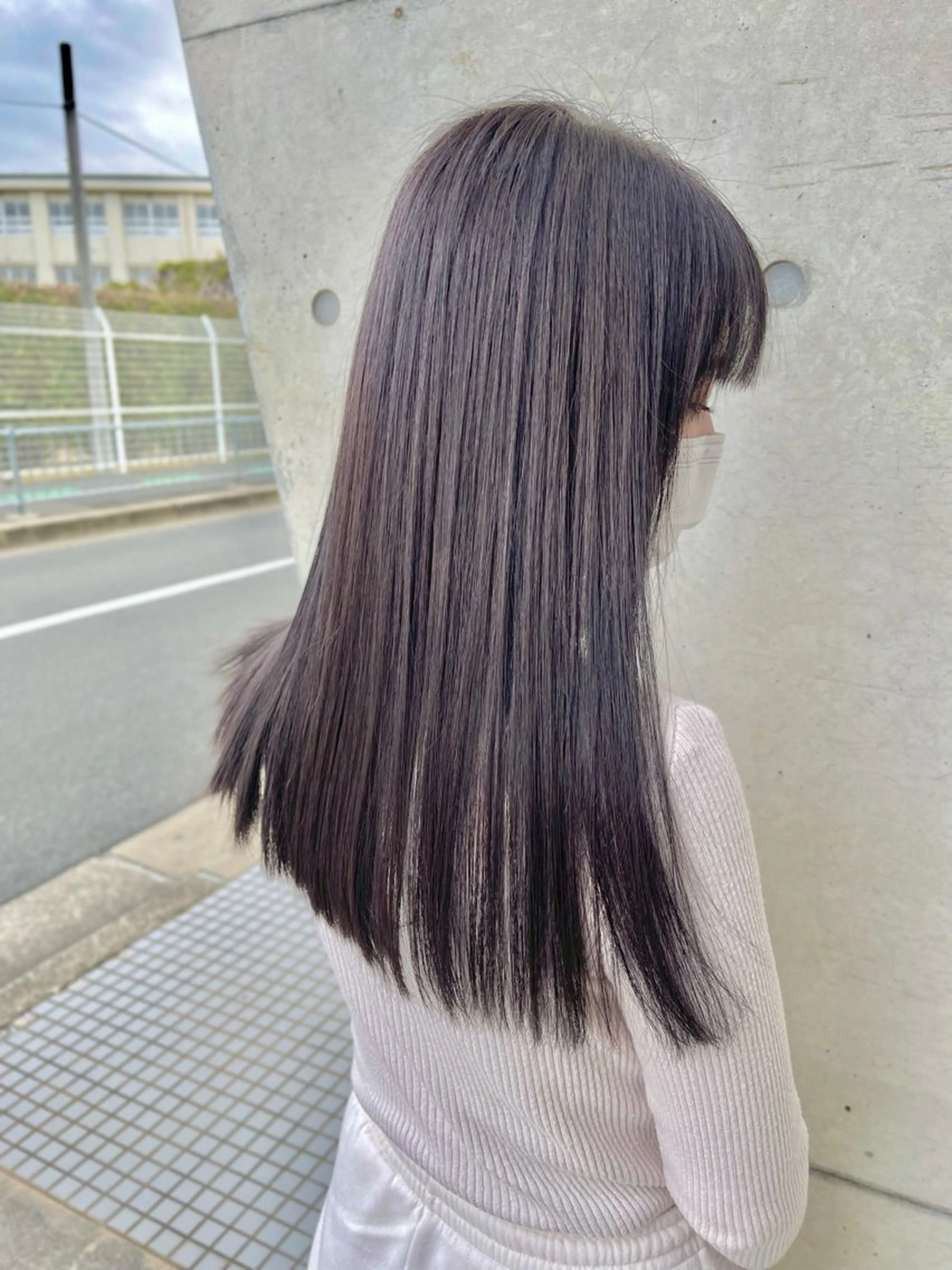 セミロング カラー 髪質改善 ♦️髪質改善縮毛矯正 美髪💍谷口克也♦️のヘアスタイル