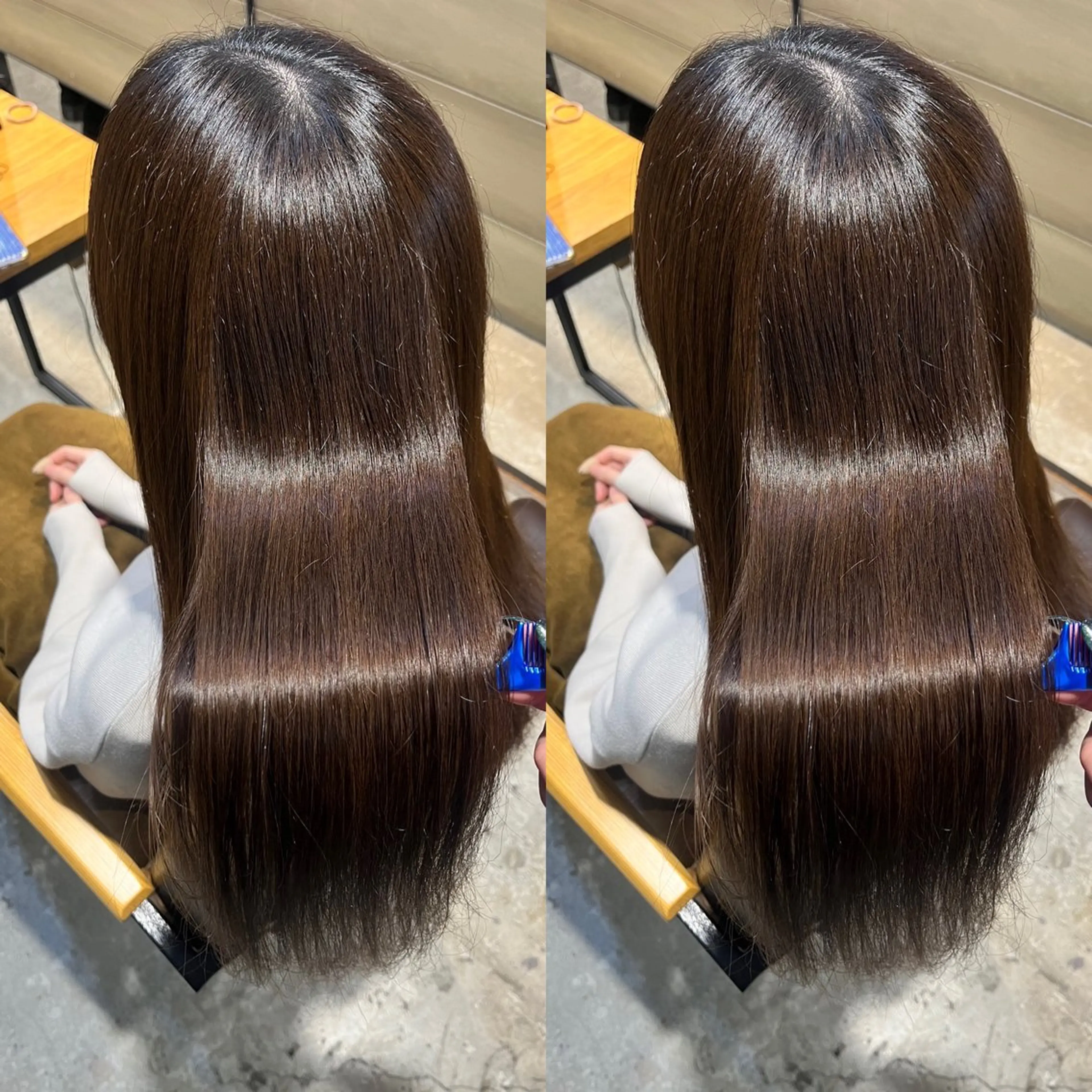 セミロング カラー カット ヘアカラー 新宿No.1艶髪矯正 美艶カラー/FUKAのヘアスタイル