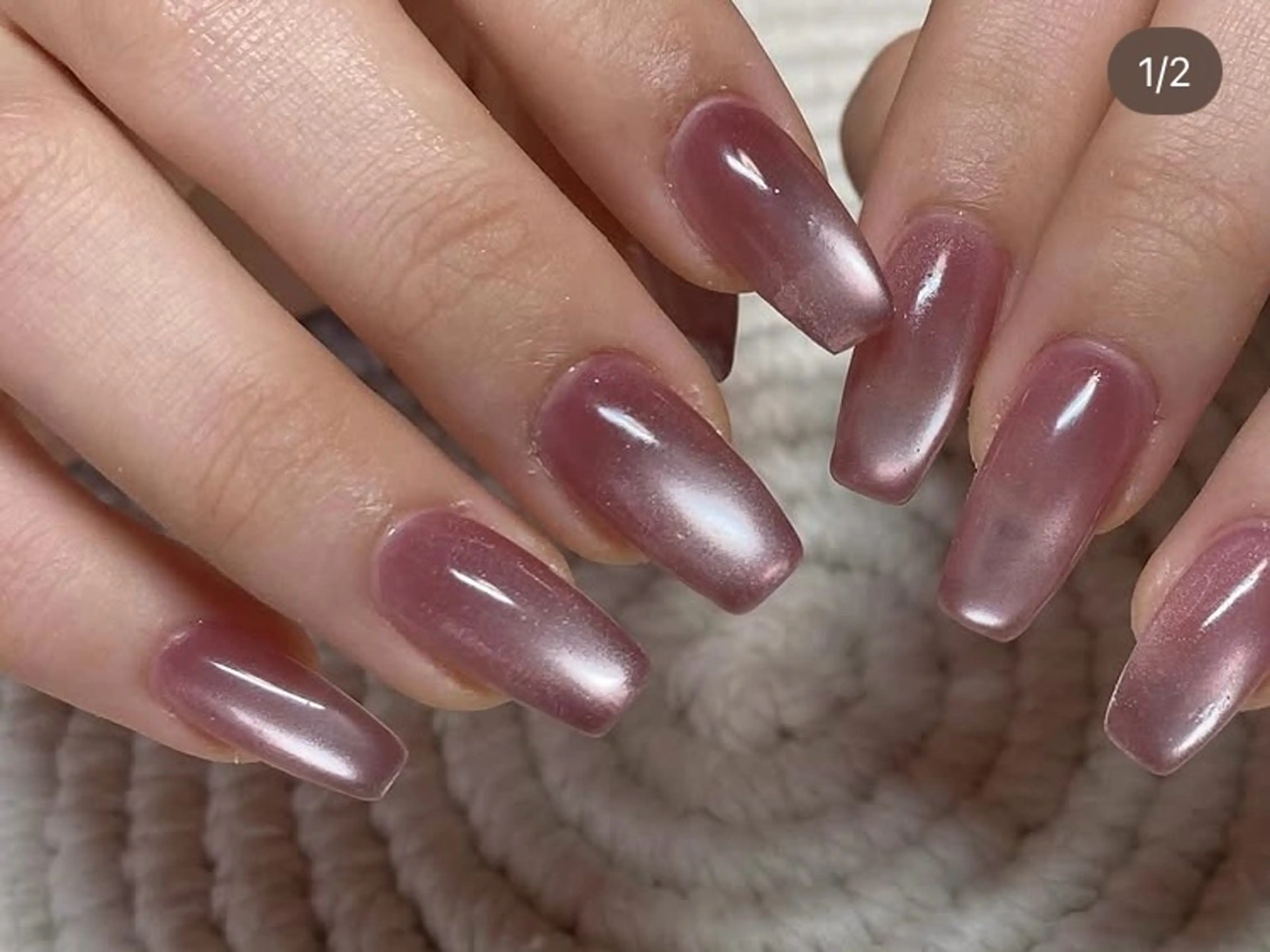 ミディアム ハンドネイル nail  salon Kojima所属・古島 里彩のネイルデザイン