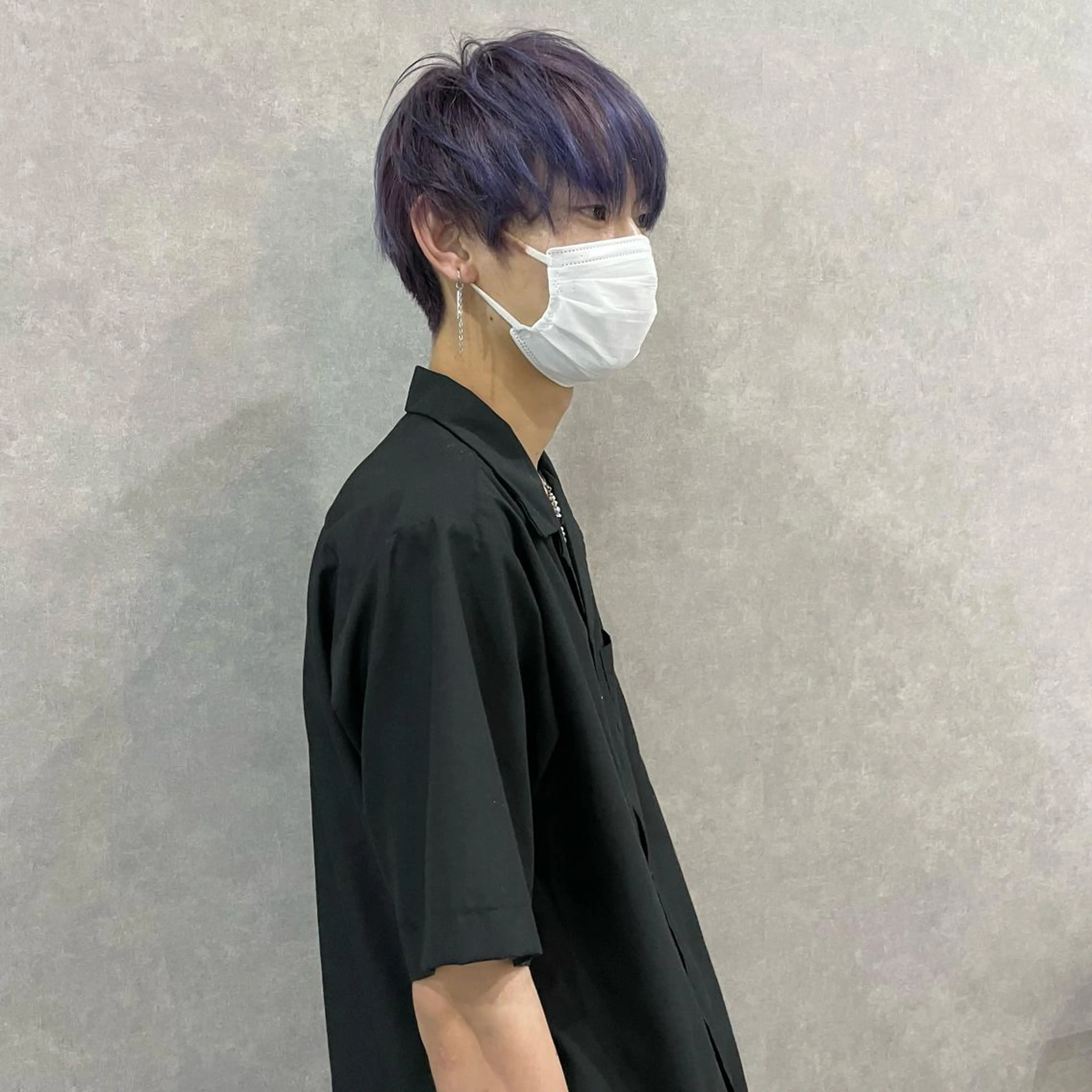 カラー メンズ はちすか るかのヘアスタイル