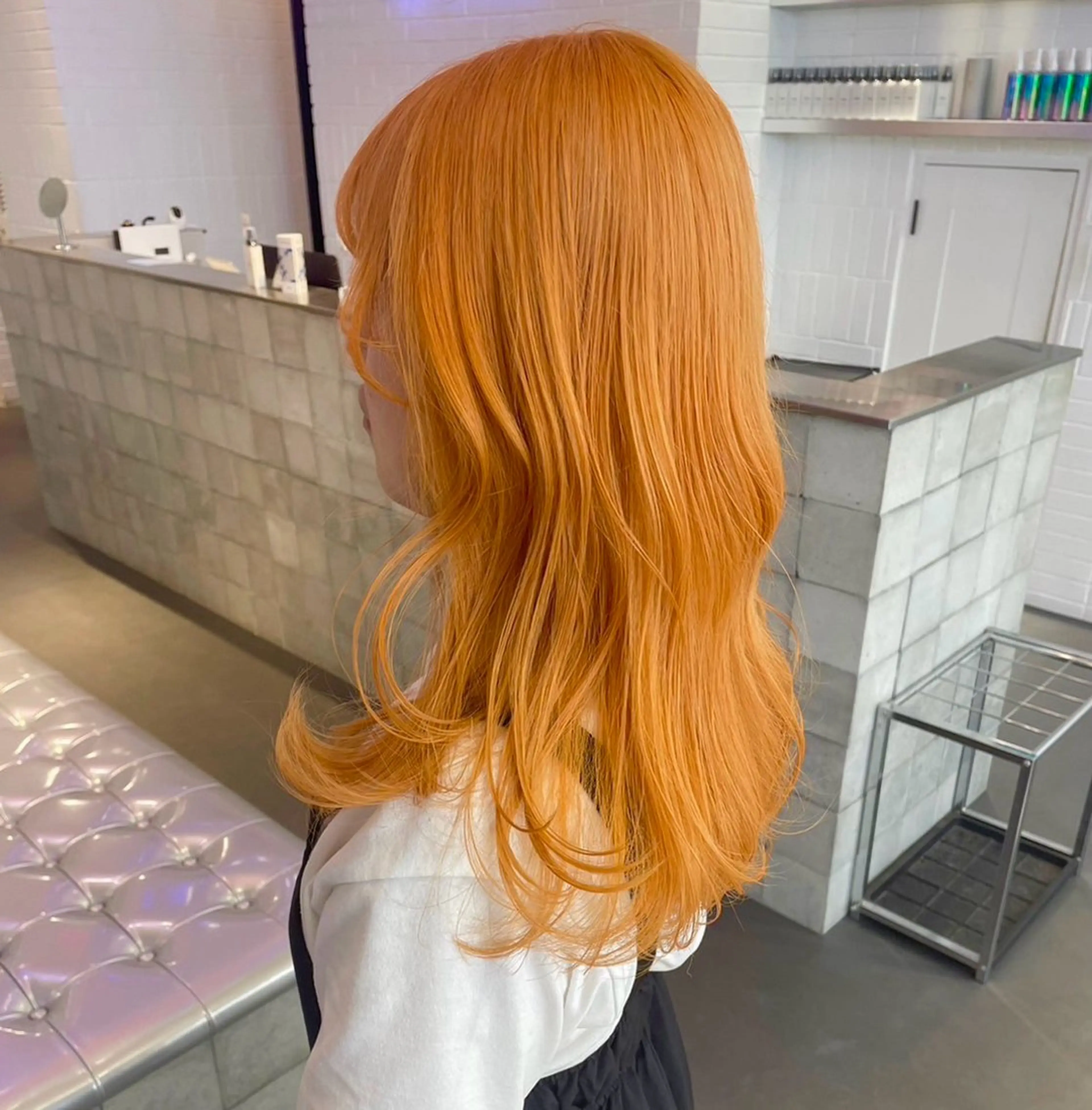 ロング カラー ヘアアレンジ ボブ×透明感カラー 特化・リクト💥のヘアスタイル