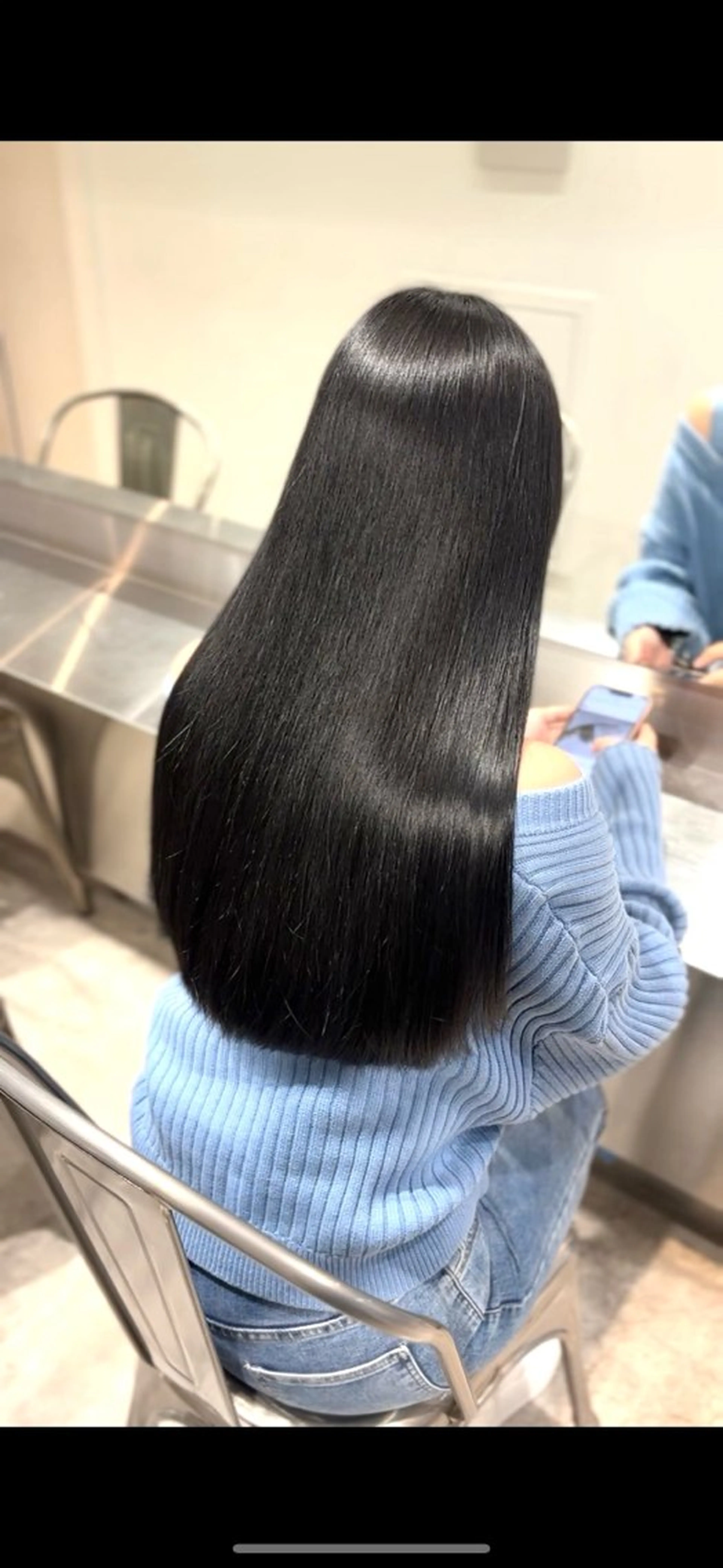 ロング 髪質改善 トリートメント 髪質改善♡ 保坂汐音のヘアスタイル