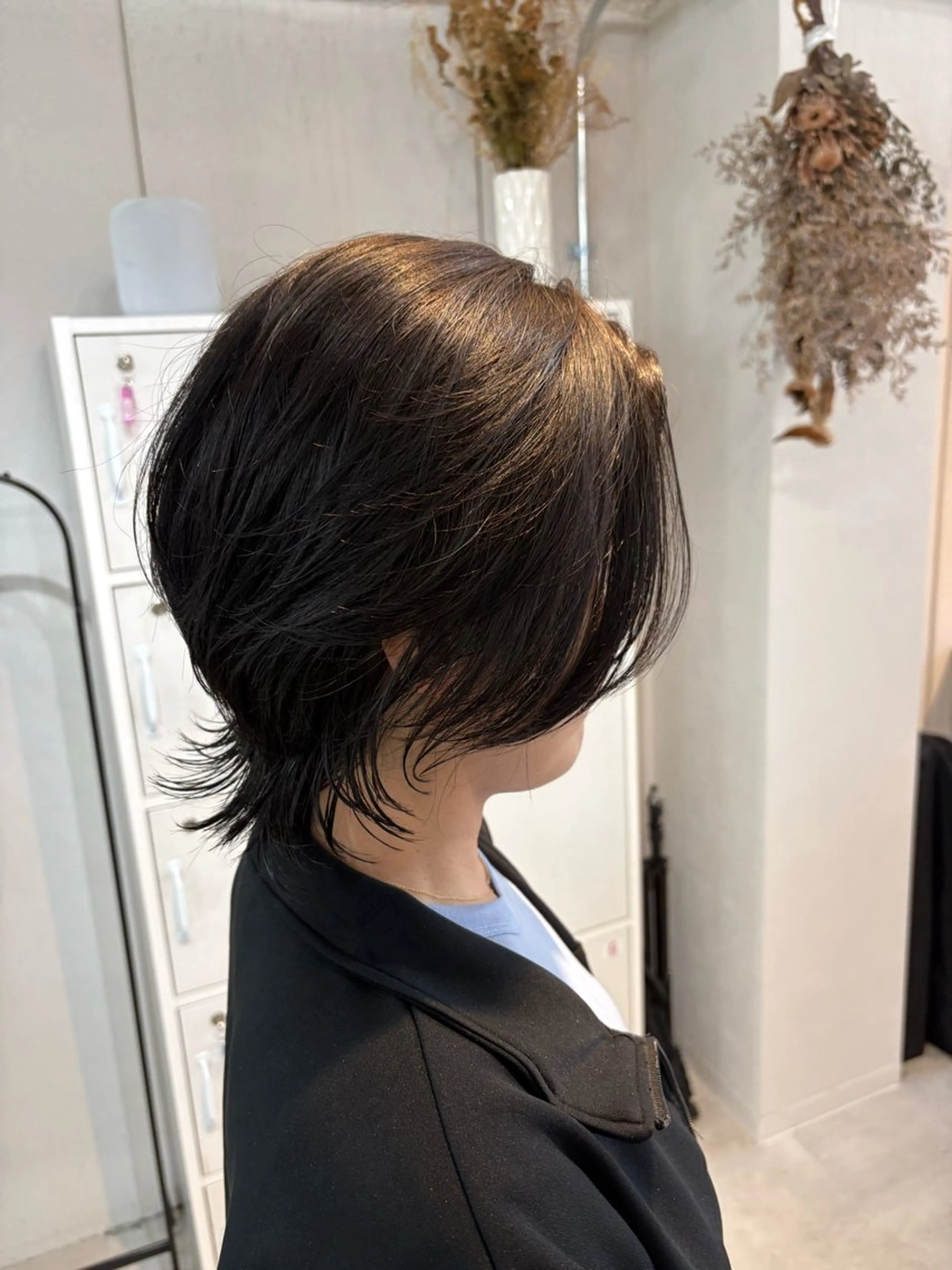 ショート カラー ショートヘア ウルフカット カット ヘアカラー トリートメント kyo撮影モデル 募集中のヘアスタイル
