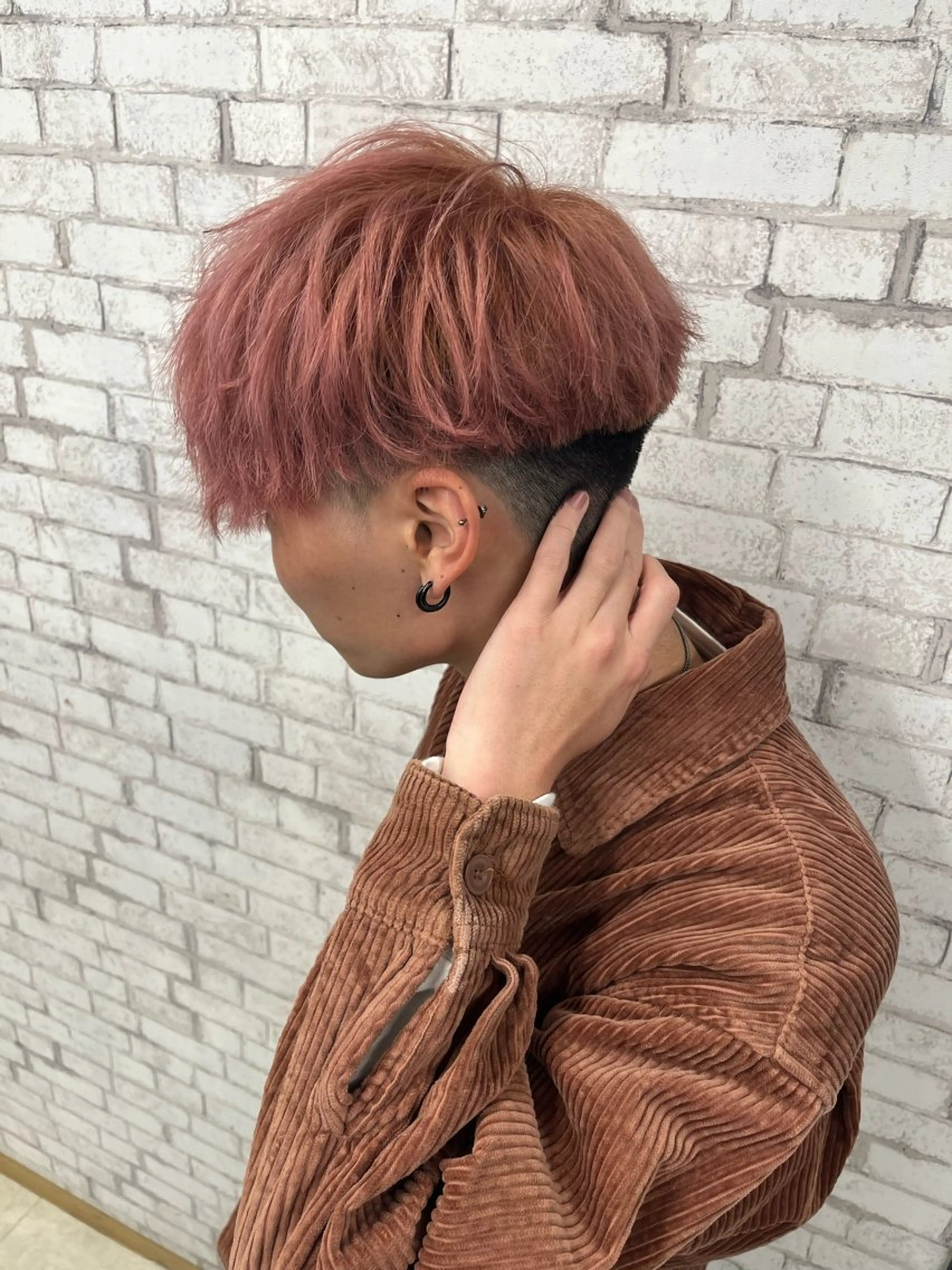 【メンズハイトーン】カット×ダブルカラー ¥12500の写真