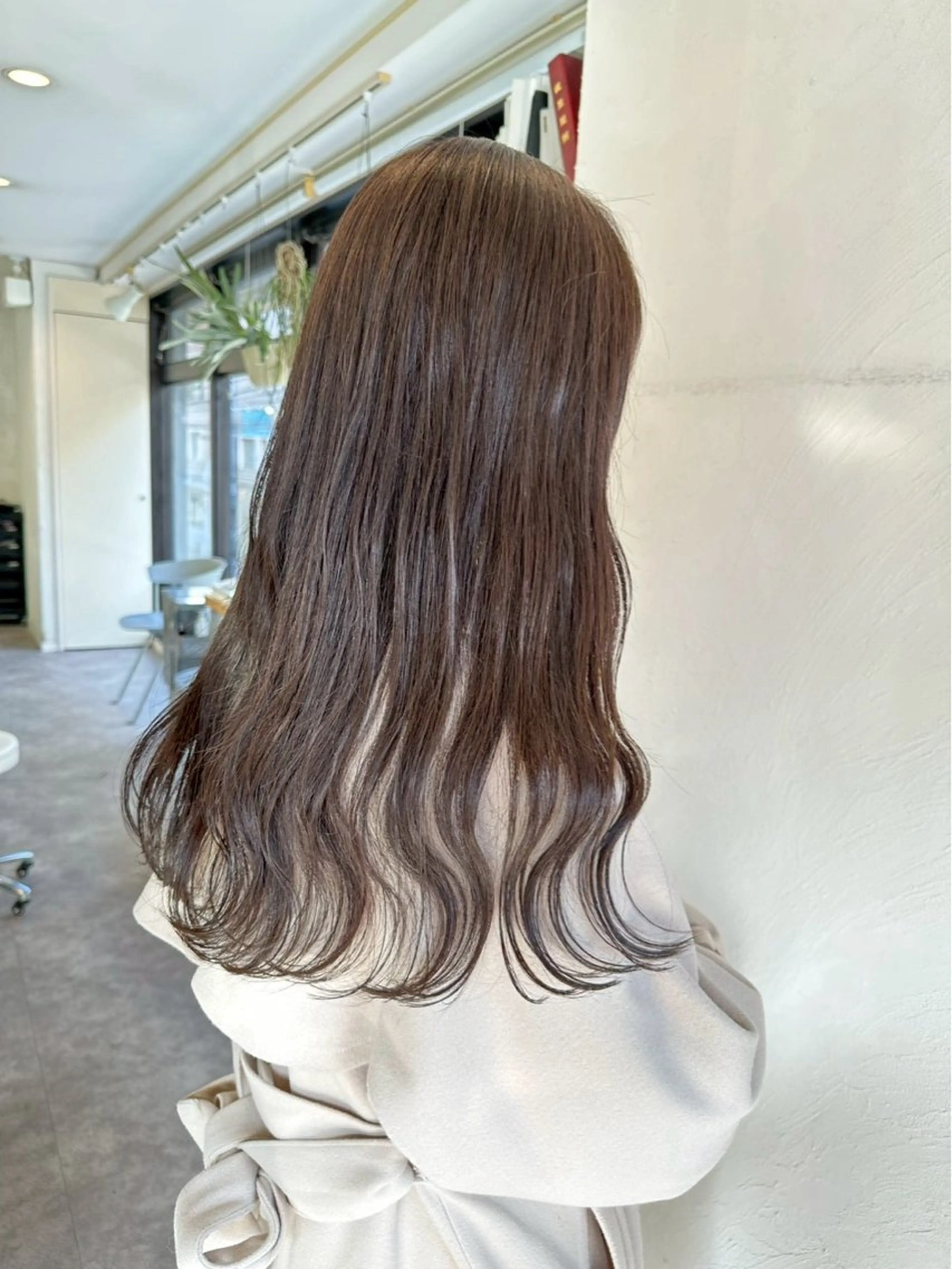 ロング カラー ヘアカラー トリートメント SiLO / maoのヘアスタイル