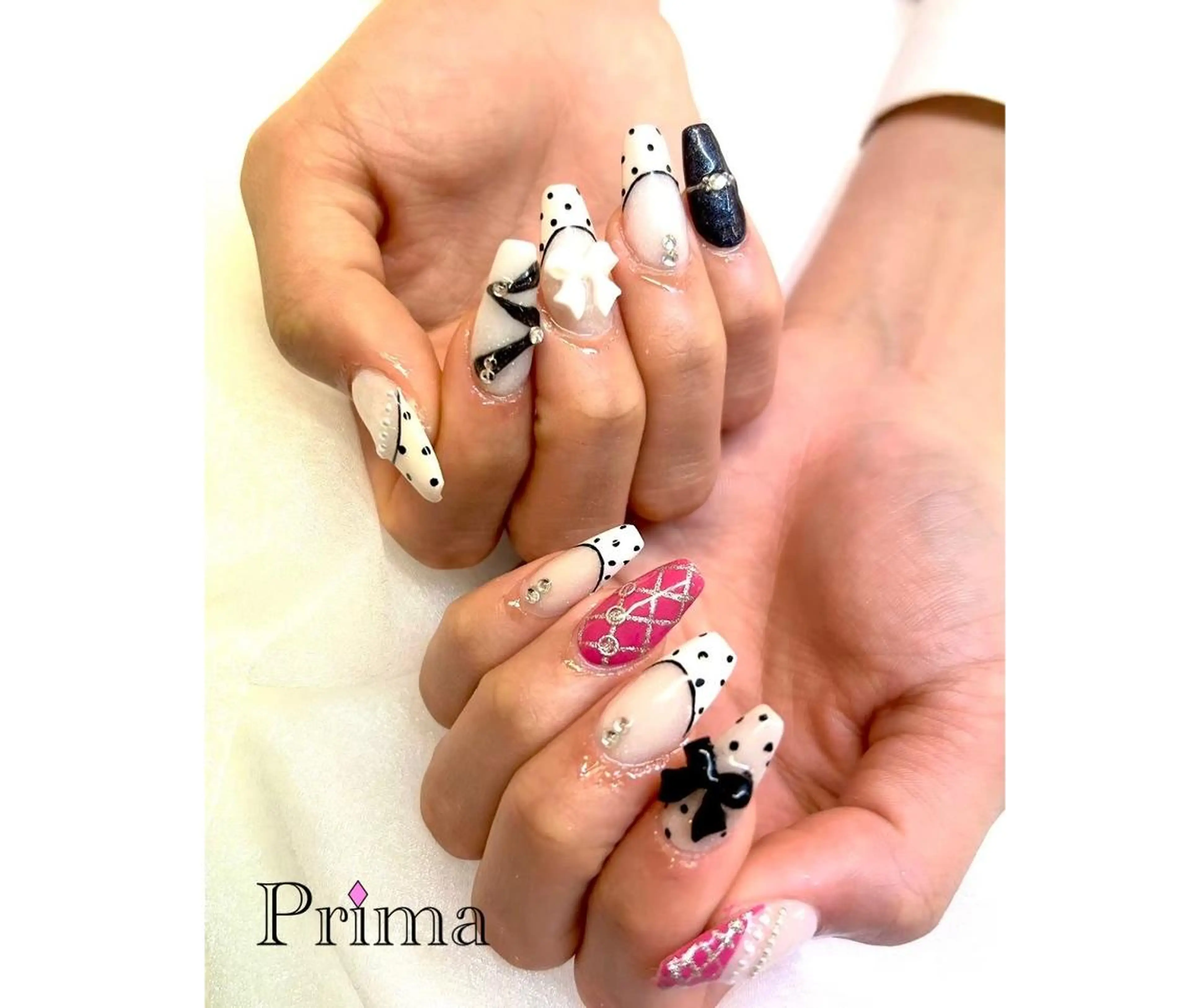 ネイル Prima💜 アイラッシュ💜のマツエク・マツパデザイン