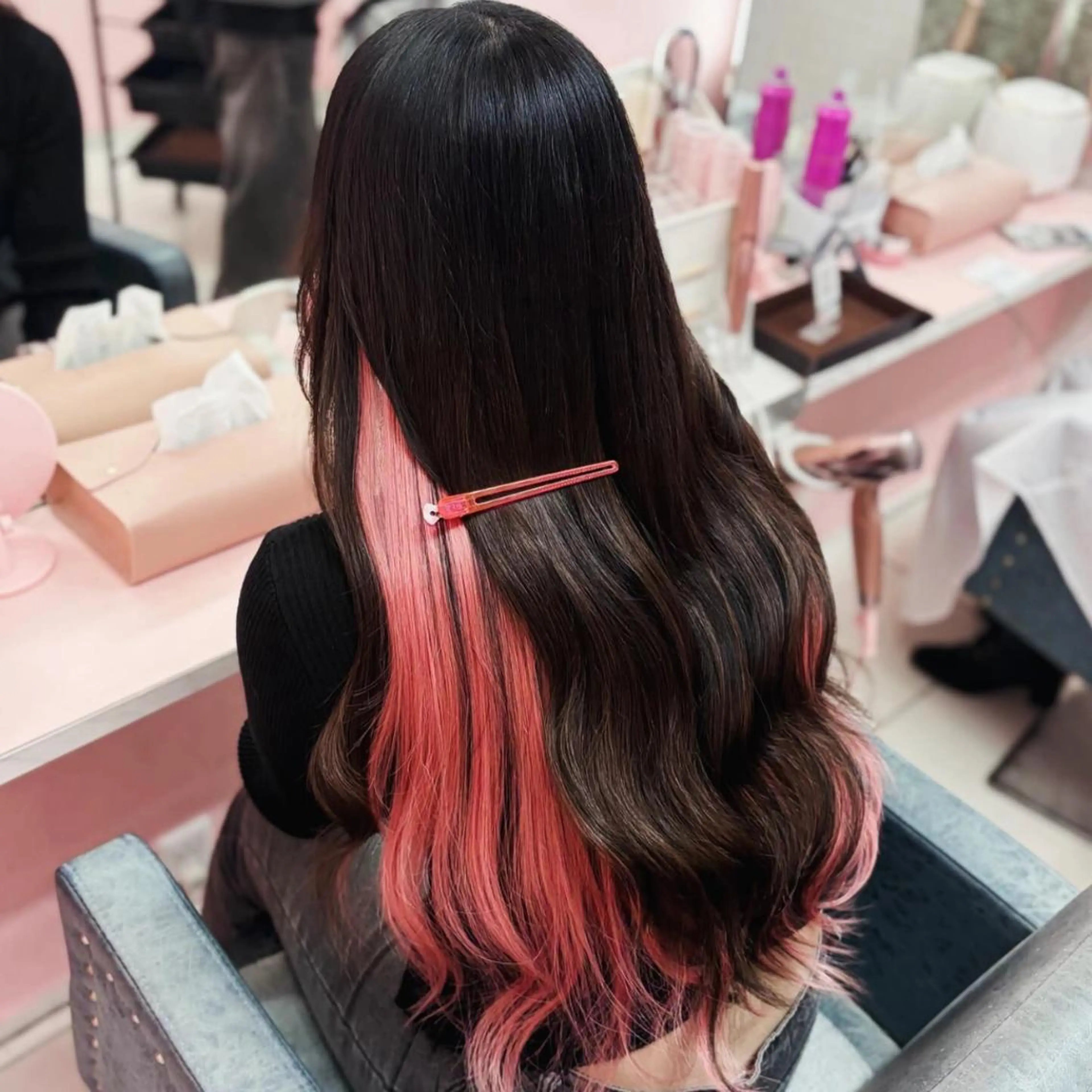 ロング カラー エクステ Season大阪/ Meiのヘアスタイル