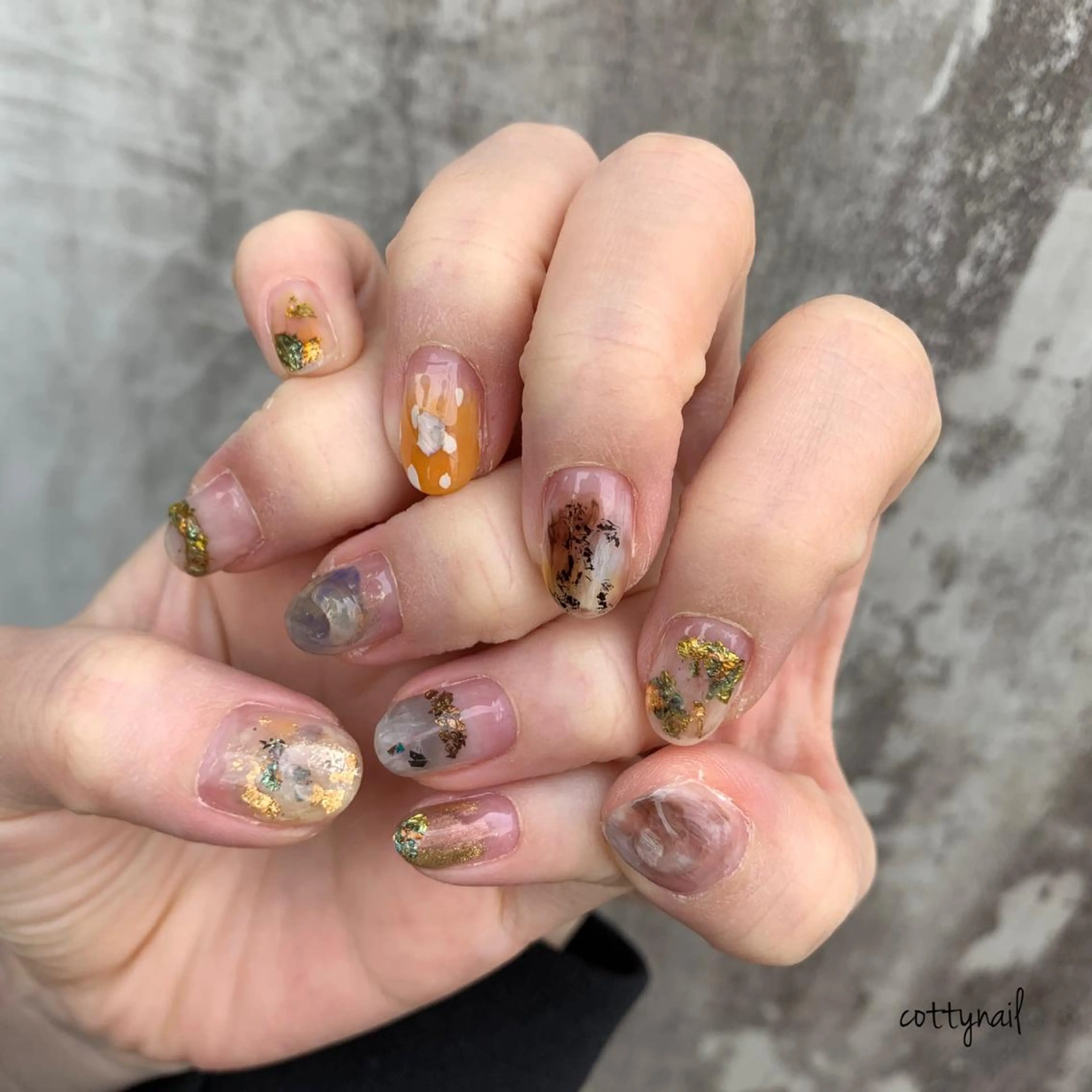 ネイル アートネイル ジェルネイル ニュアンスネイル cottynail -miki-のその他イメージ