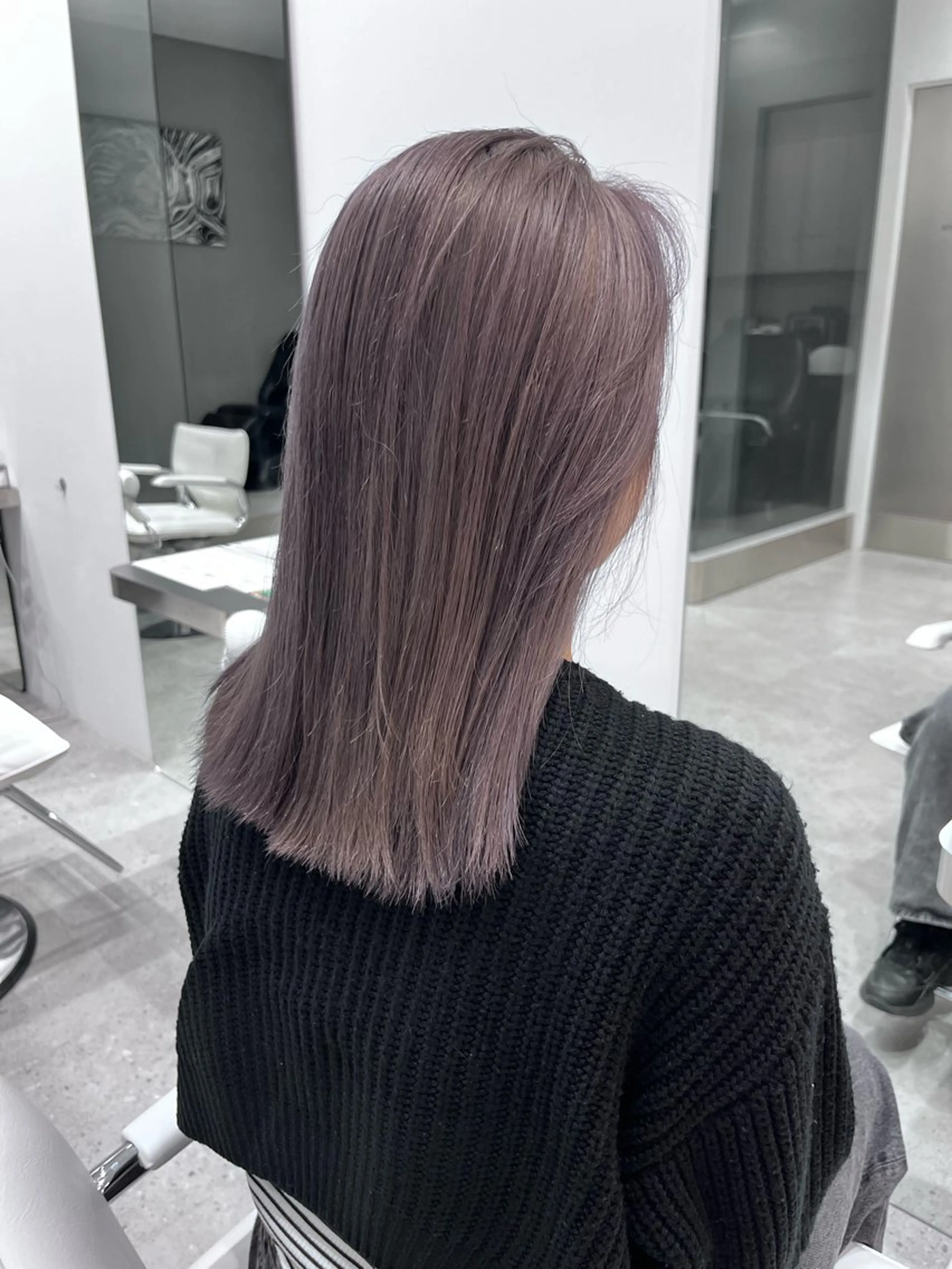 カラー ヘアカラー AIKA🤍 カットモデル募集🫧のヘアスタイル