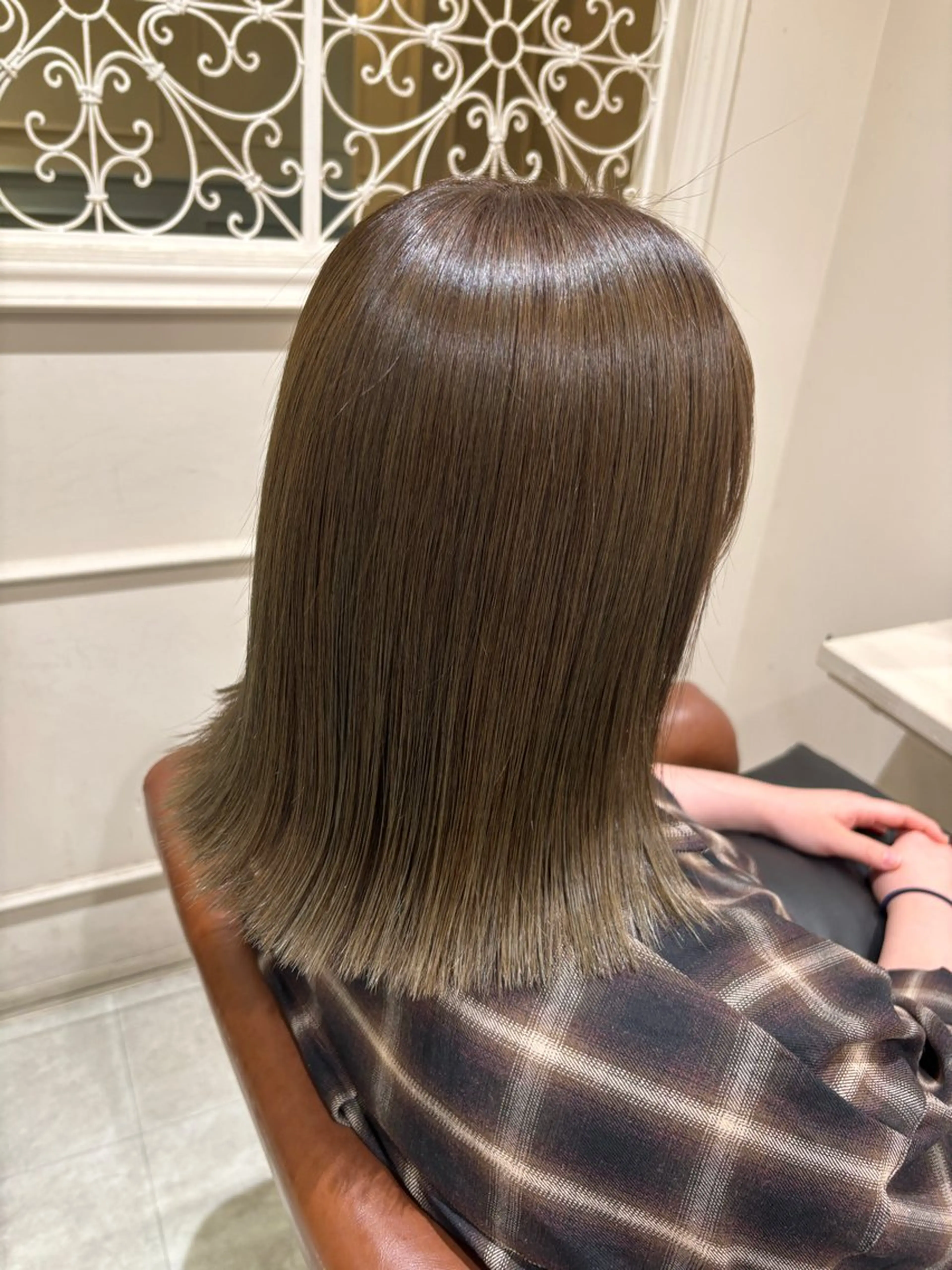 ミディアム FRAME ASUKAのヘアスタイル