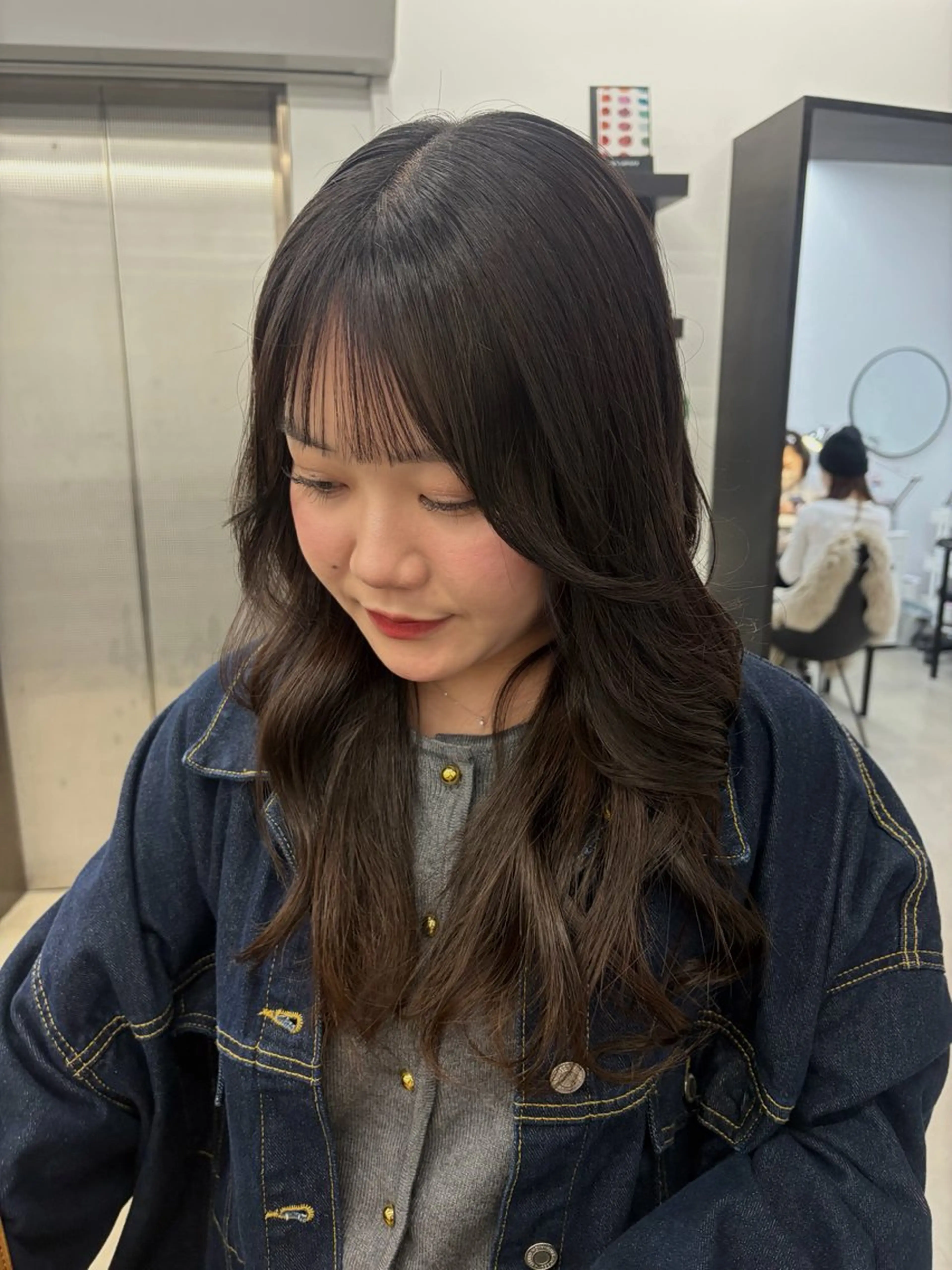 ロング カラー ヘアカラー Nico☺︎🎀YU パーマ/ブリーチのヘアスタイル