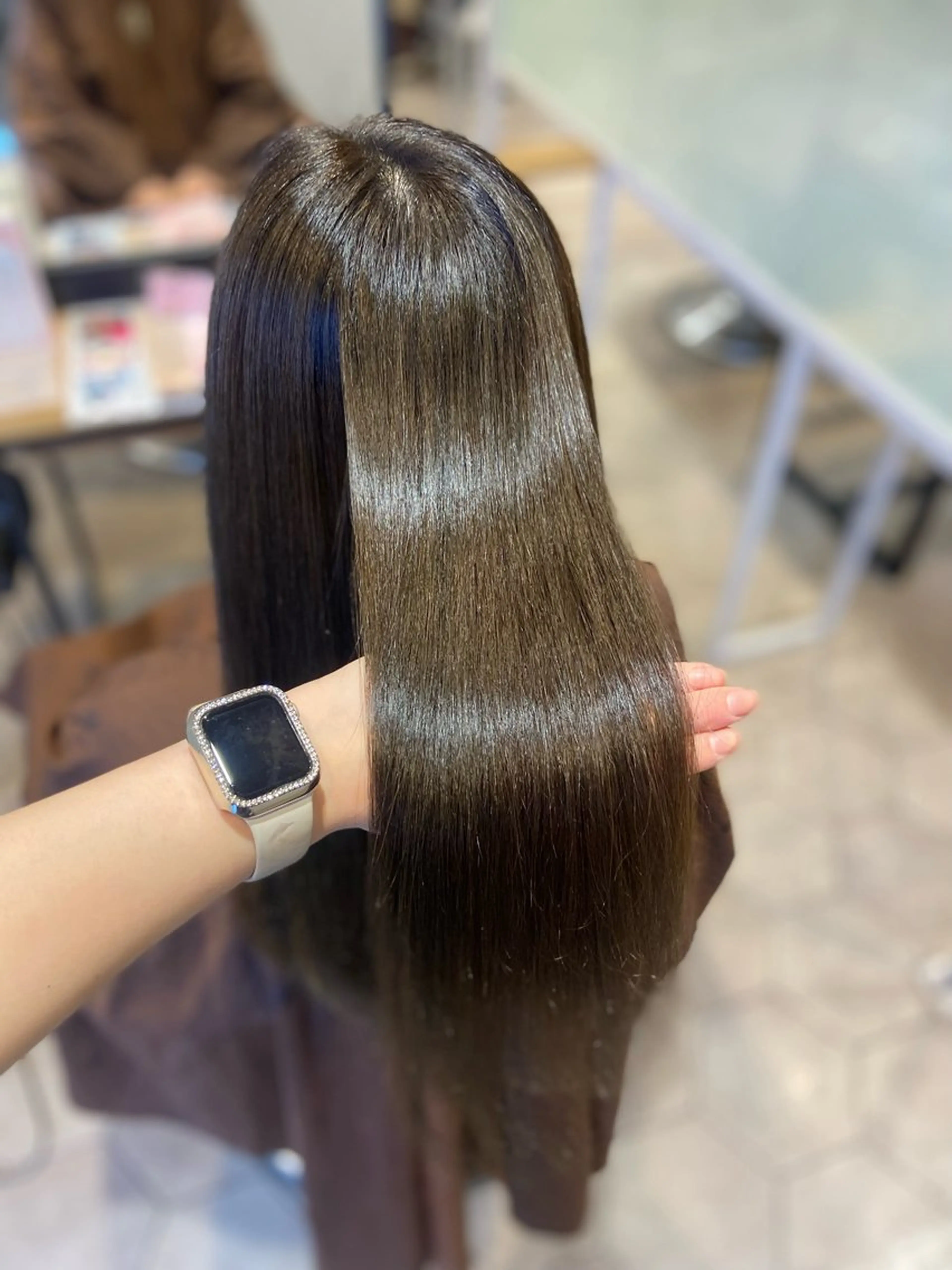 ロング カラー HAIR&MAKE EARTHセンター南店所属・髪質改善✨/ 透明カラー🫧れいなのヘアスタイル