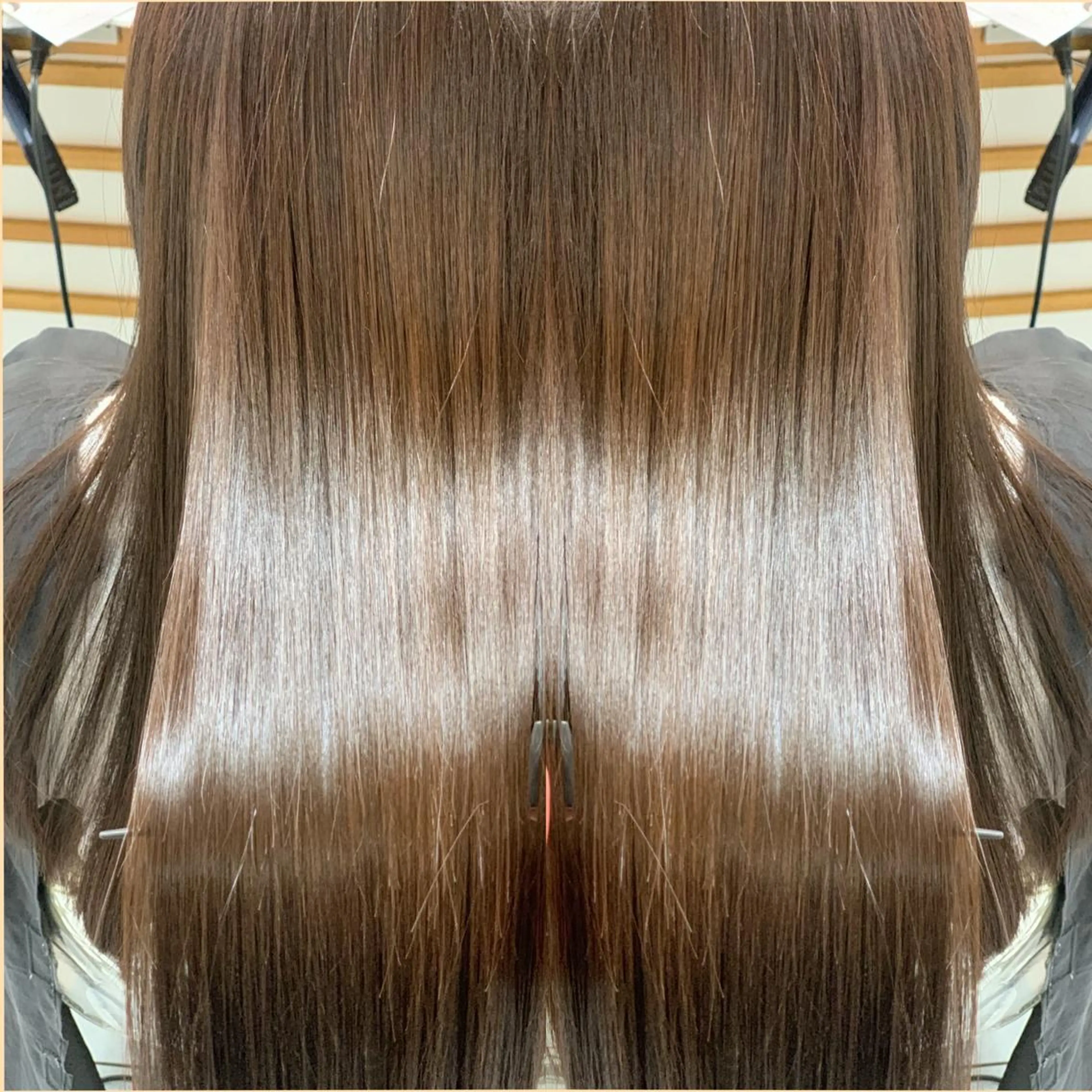 ロング パーマ ストレートパーマ カット ヘアカラー 縮毛矯正 髪質改善/縮毛矯正 /ブリーチ矯正/岡部のヘアスタイル