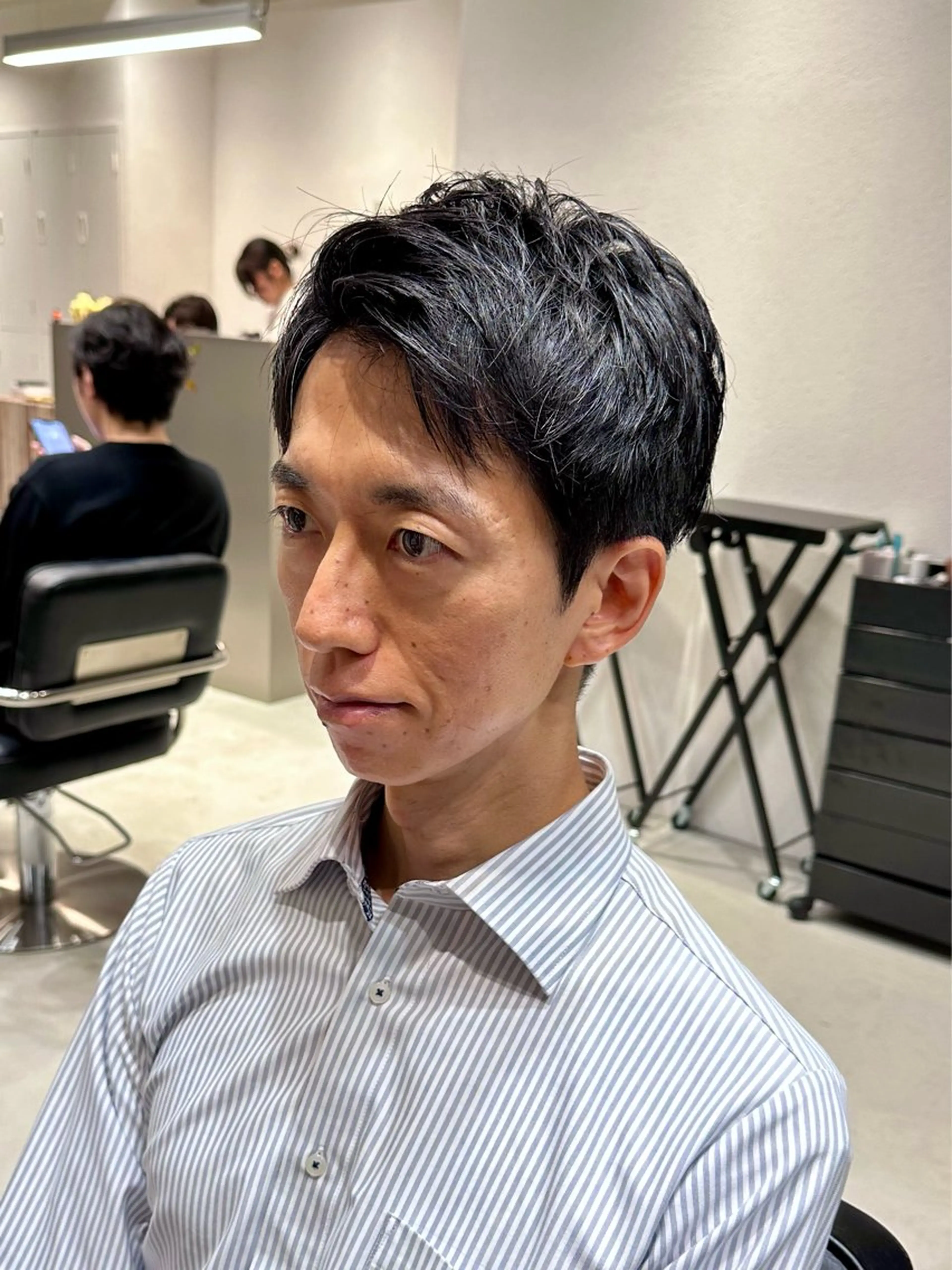 ショート メンズ カット 横浜/メンズ特化/ Farbe/田中颯斗のヘアスタイル