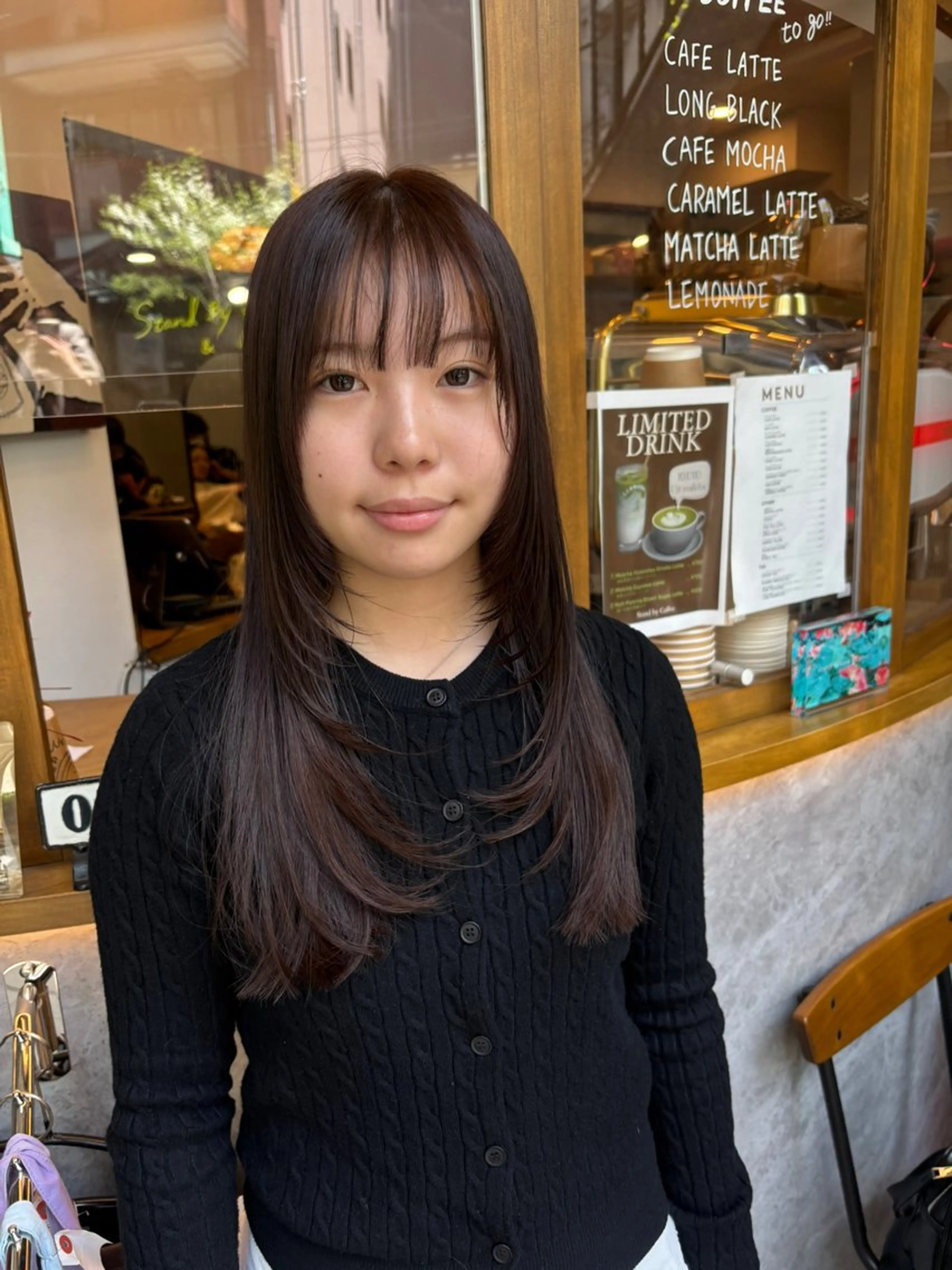 ロング レイヤーカット 海外風レイヤー🥥 NANAのヘアスタイル