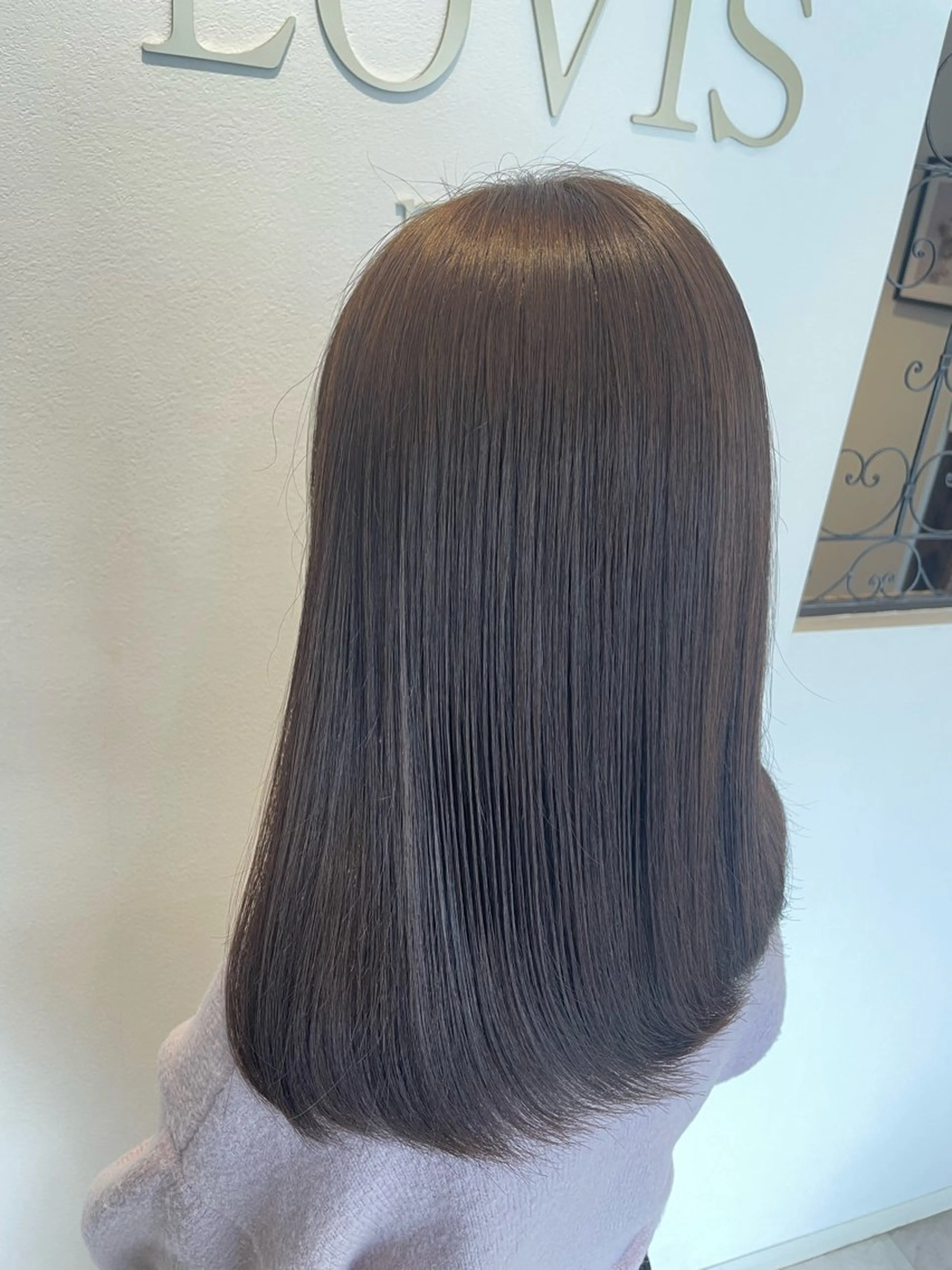 セミロング カラー 【メンズ特化】池袋 韓国スタイル飯塚のヘアスタイル