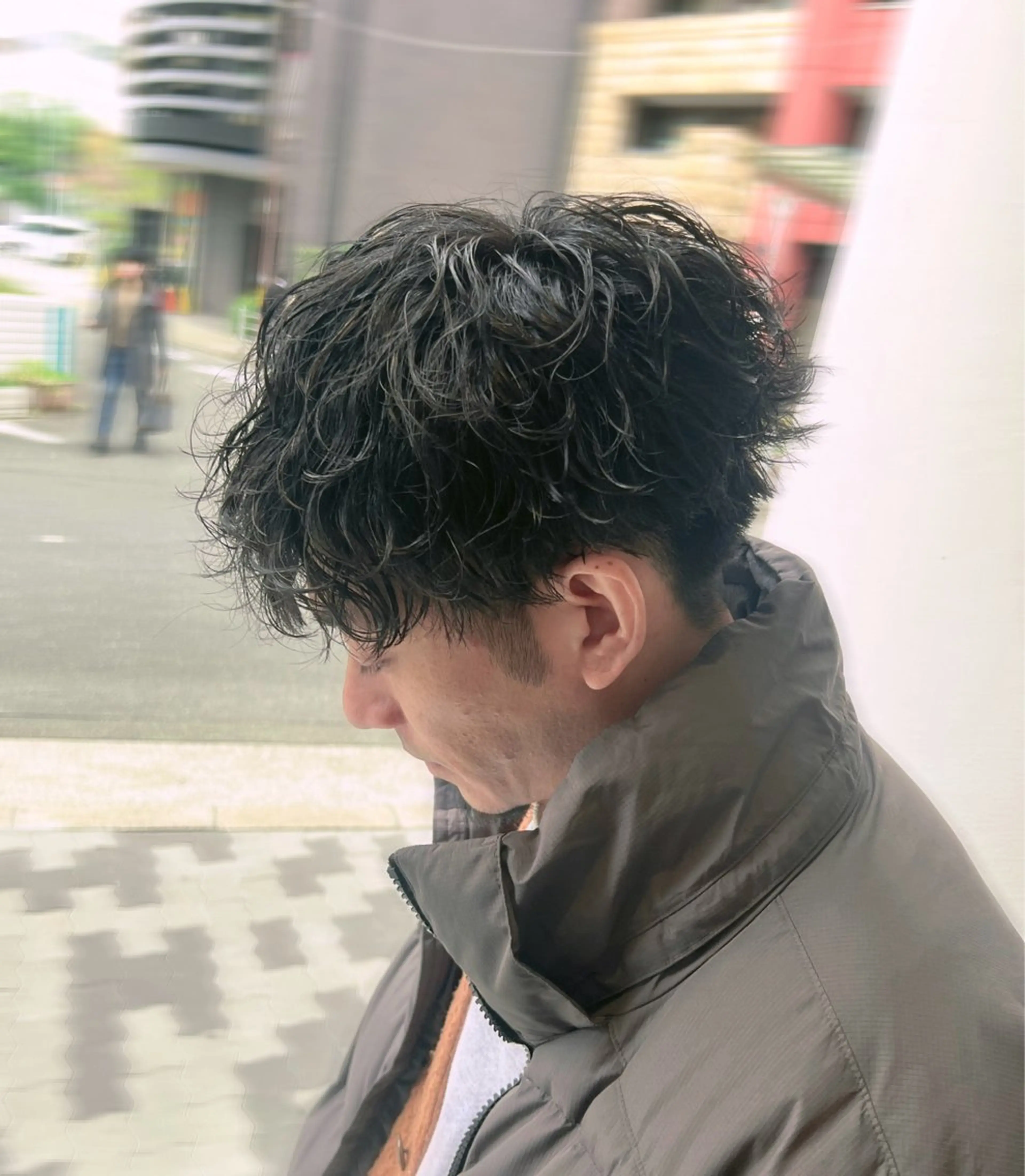 【平日限定】　メンズカット+ツイストスパイラルパーマor波巻きパーマ11000円の写真