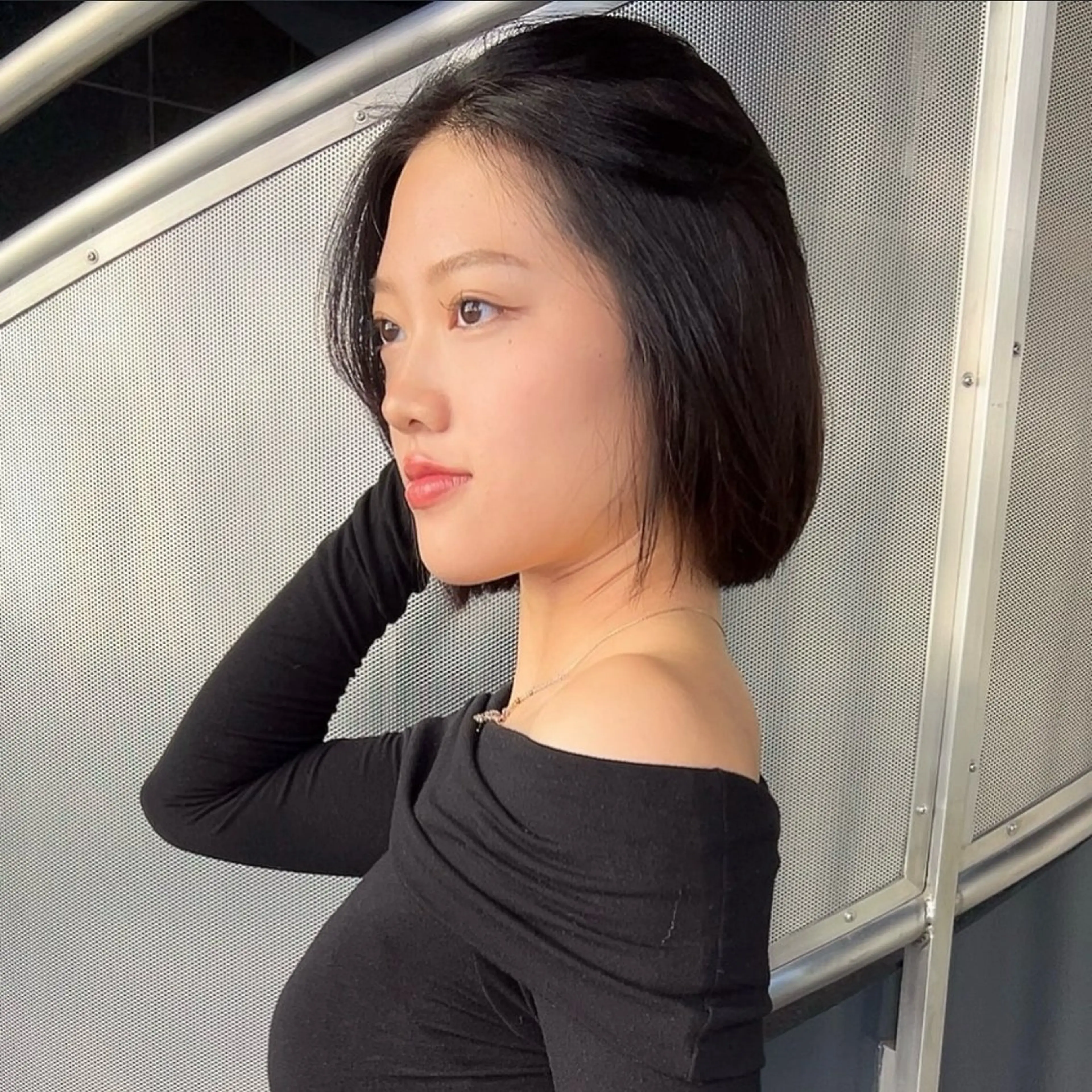 カット ヘアカラー calna 古賀 菜摘のヘアスタイル