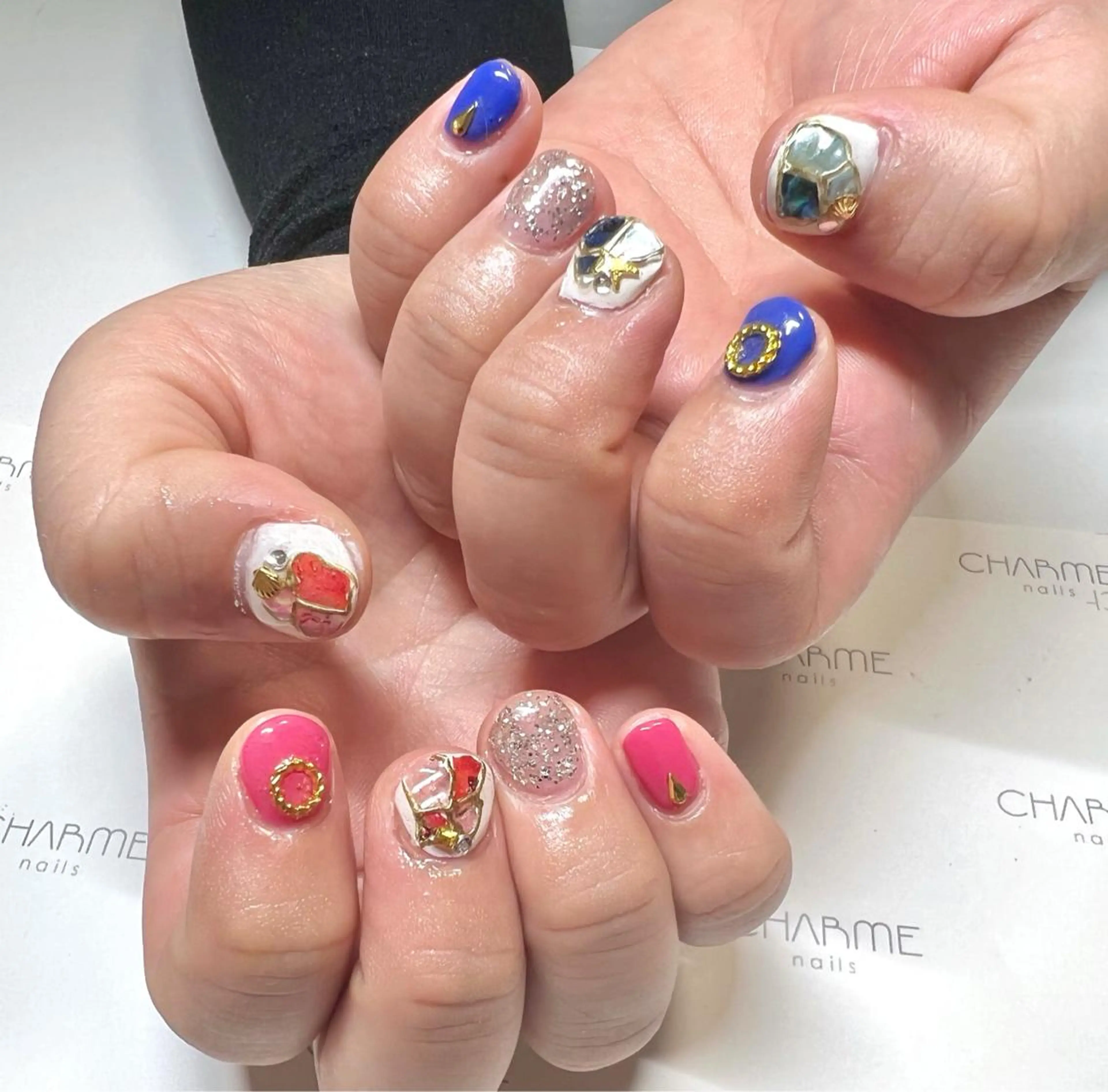 ネイル ハンドネイル CHARME 🤎〔RINA〕のネイルデザイン