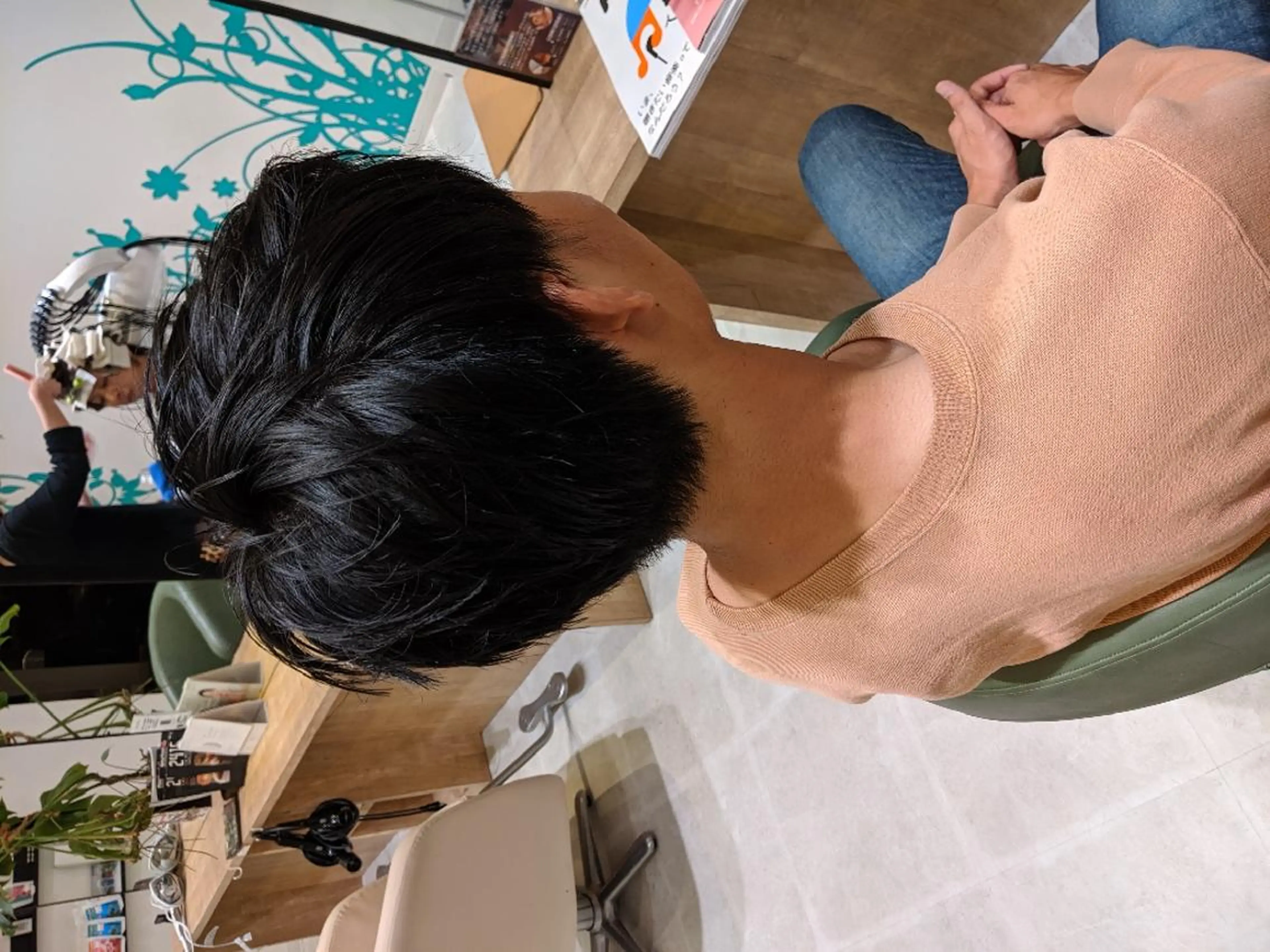 メンズ 浜田りほ Luxbe 博多バスターミナルのヘアスタイル