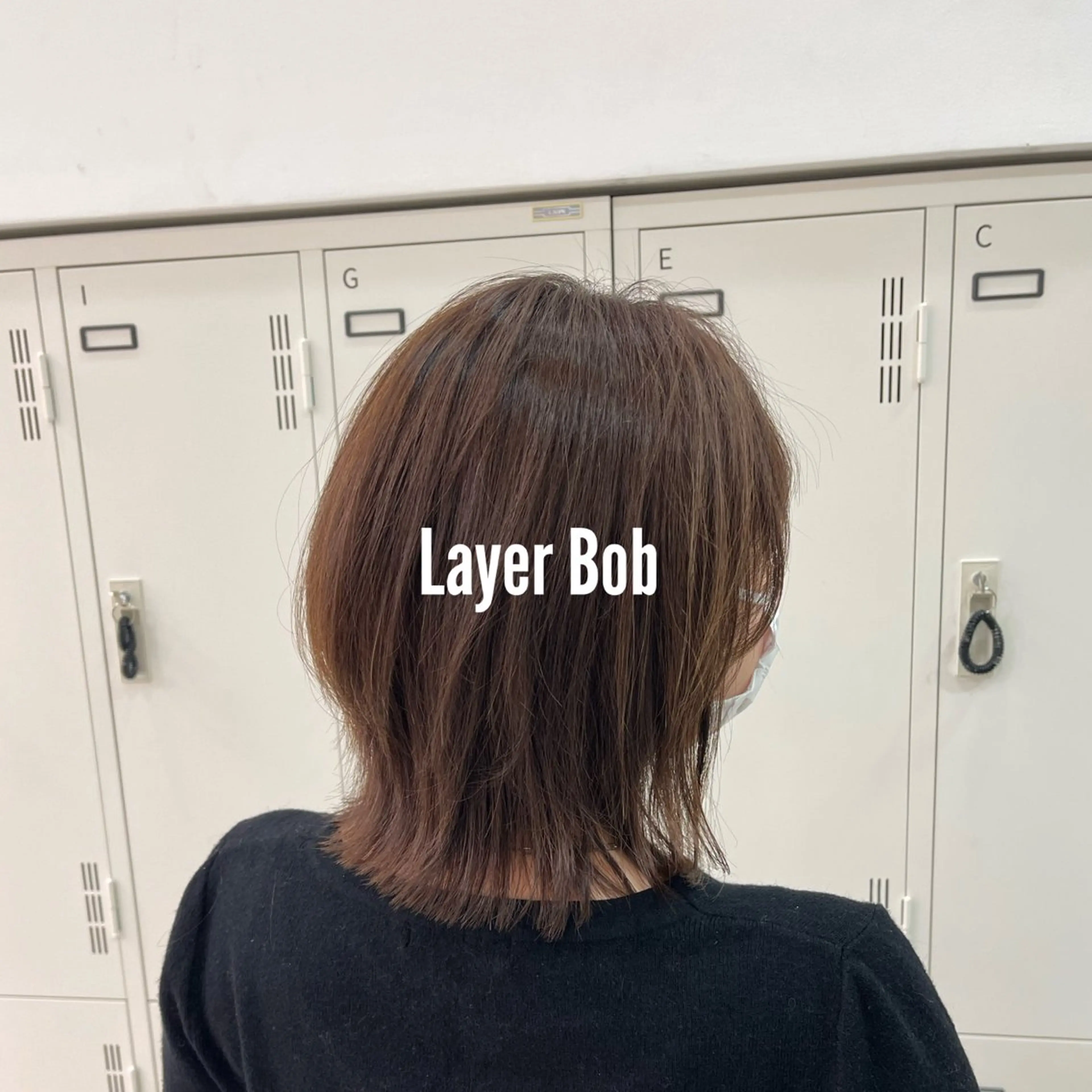 ミディアム Ash 大丸優希のヘアスタイル