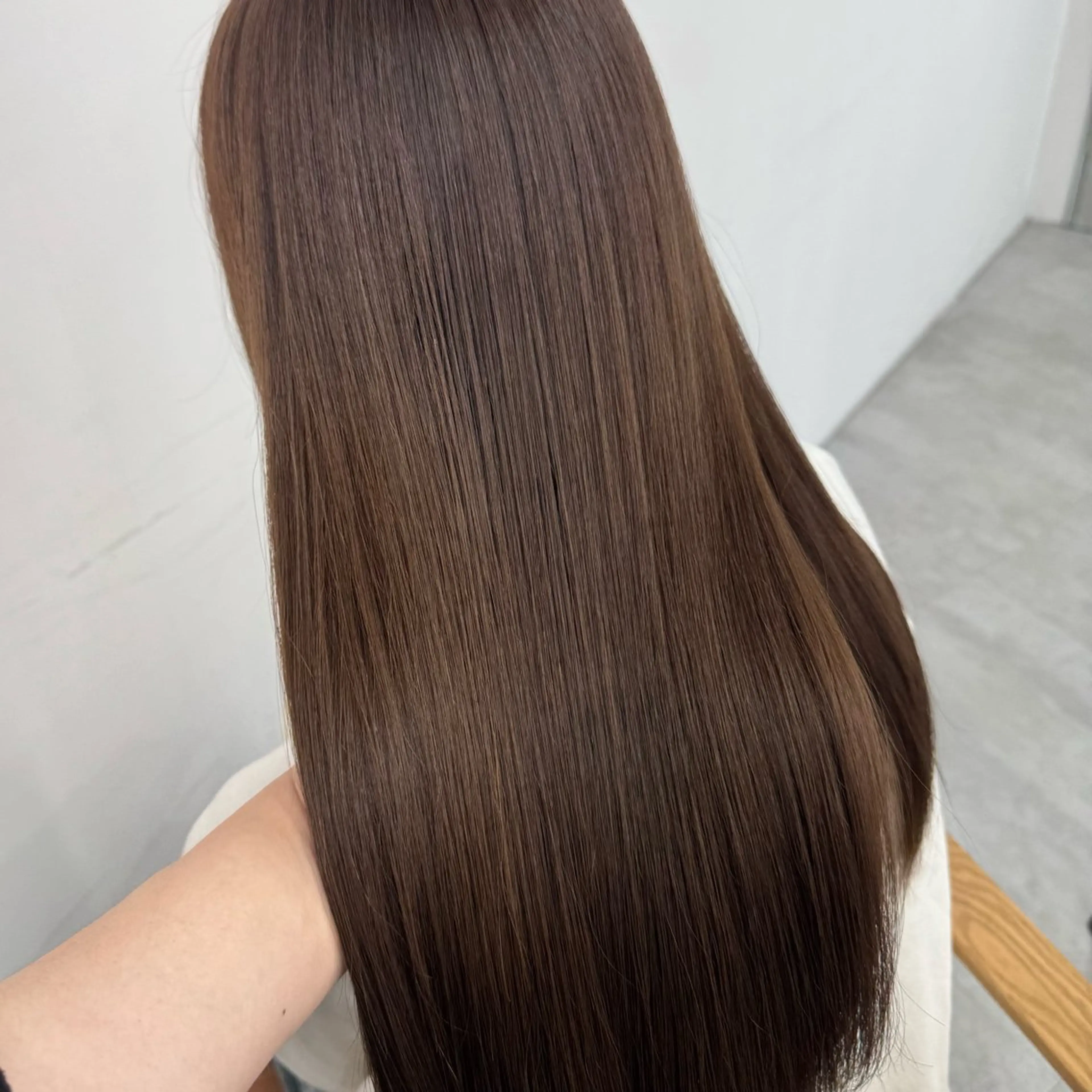 ロング カラー ヘアアレンジ ヘアカラー ブリーチなしカラー /新百合ヶ丘/安形翔のヘアスタイル