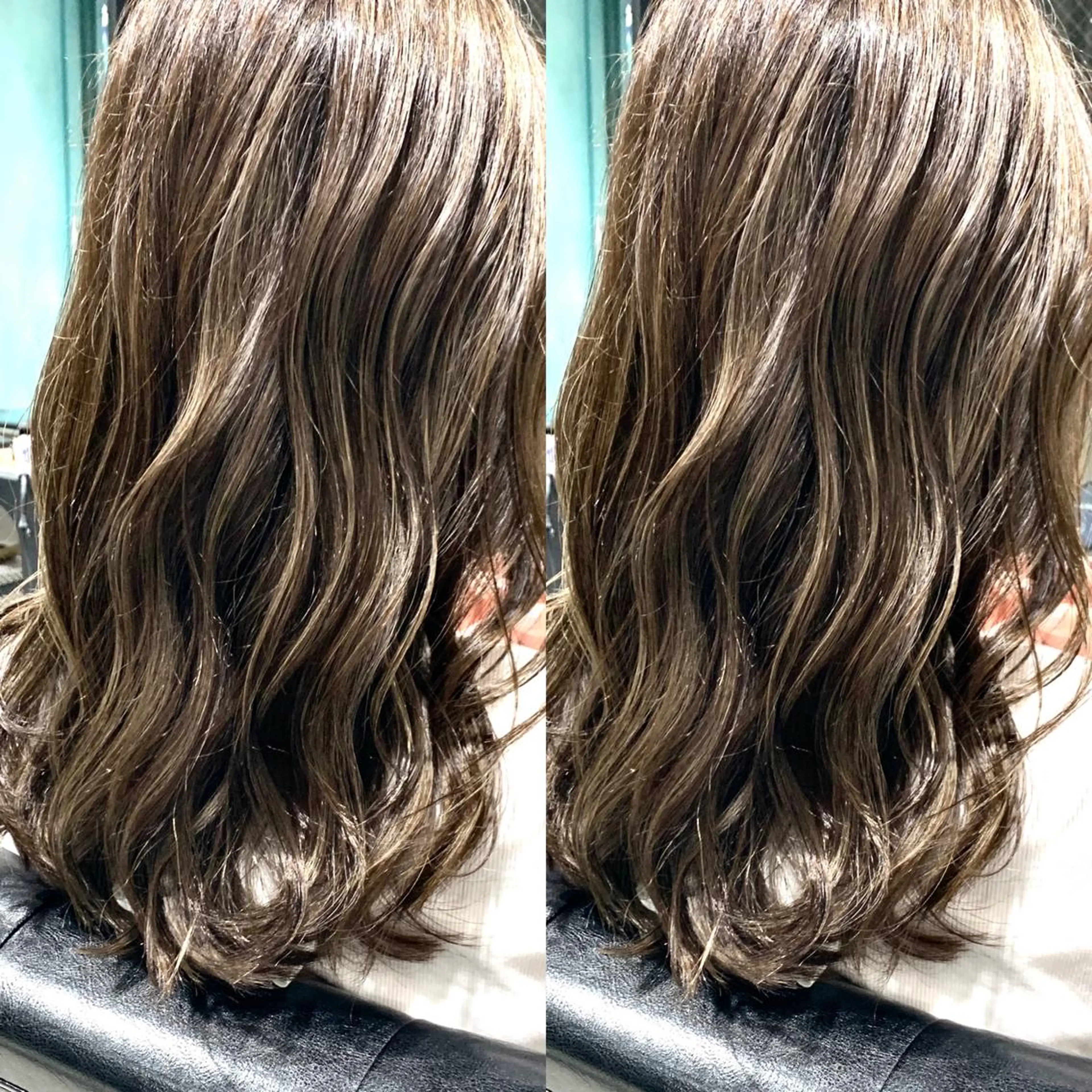 セミロング カラー カット ヘアカラー トリートメント 岡崎勇人/レイヤー/ 韓国/ケラチンTRのヘアスタイル