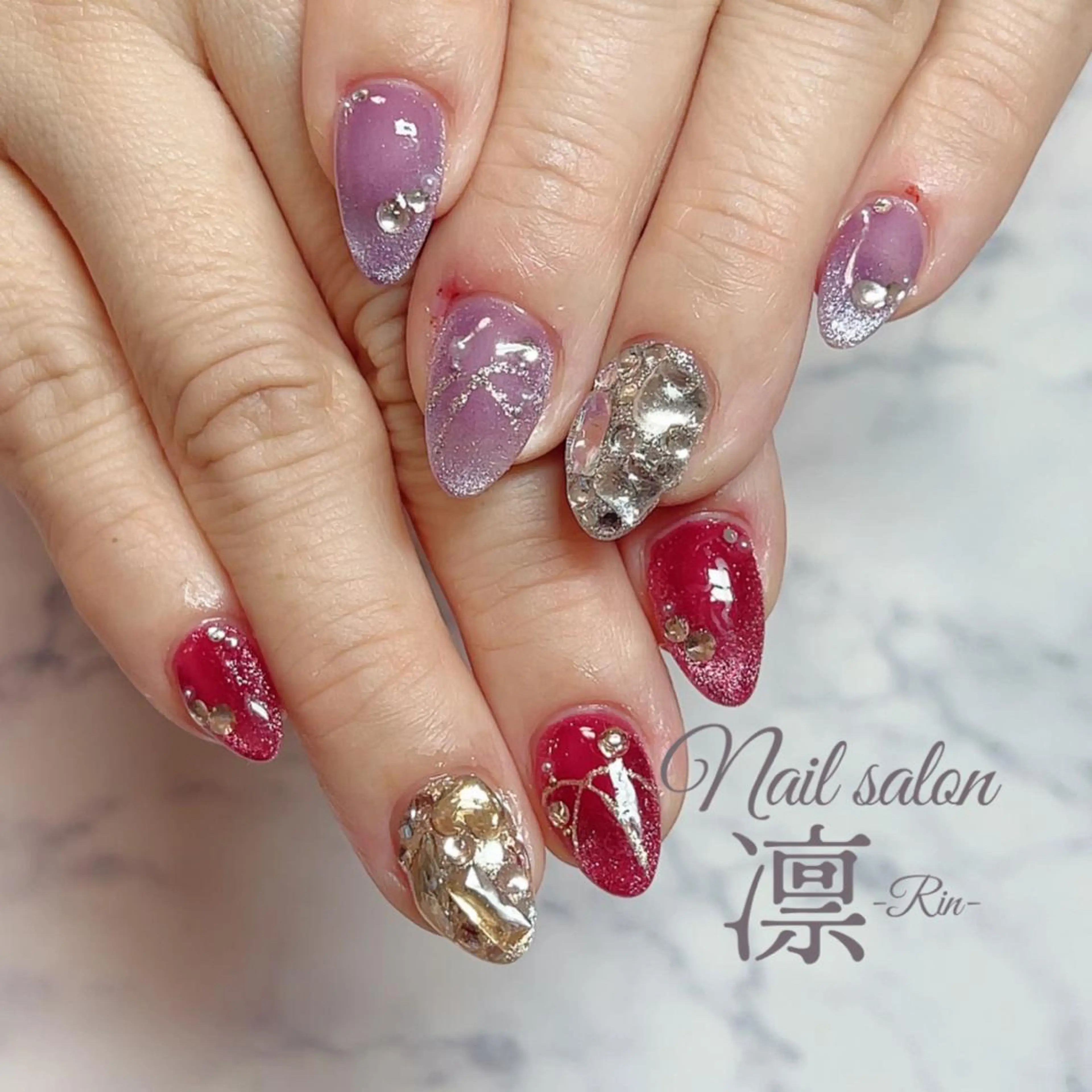 ネイル ジェルネイル private salon凛のネイルデザイン