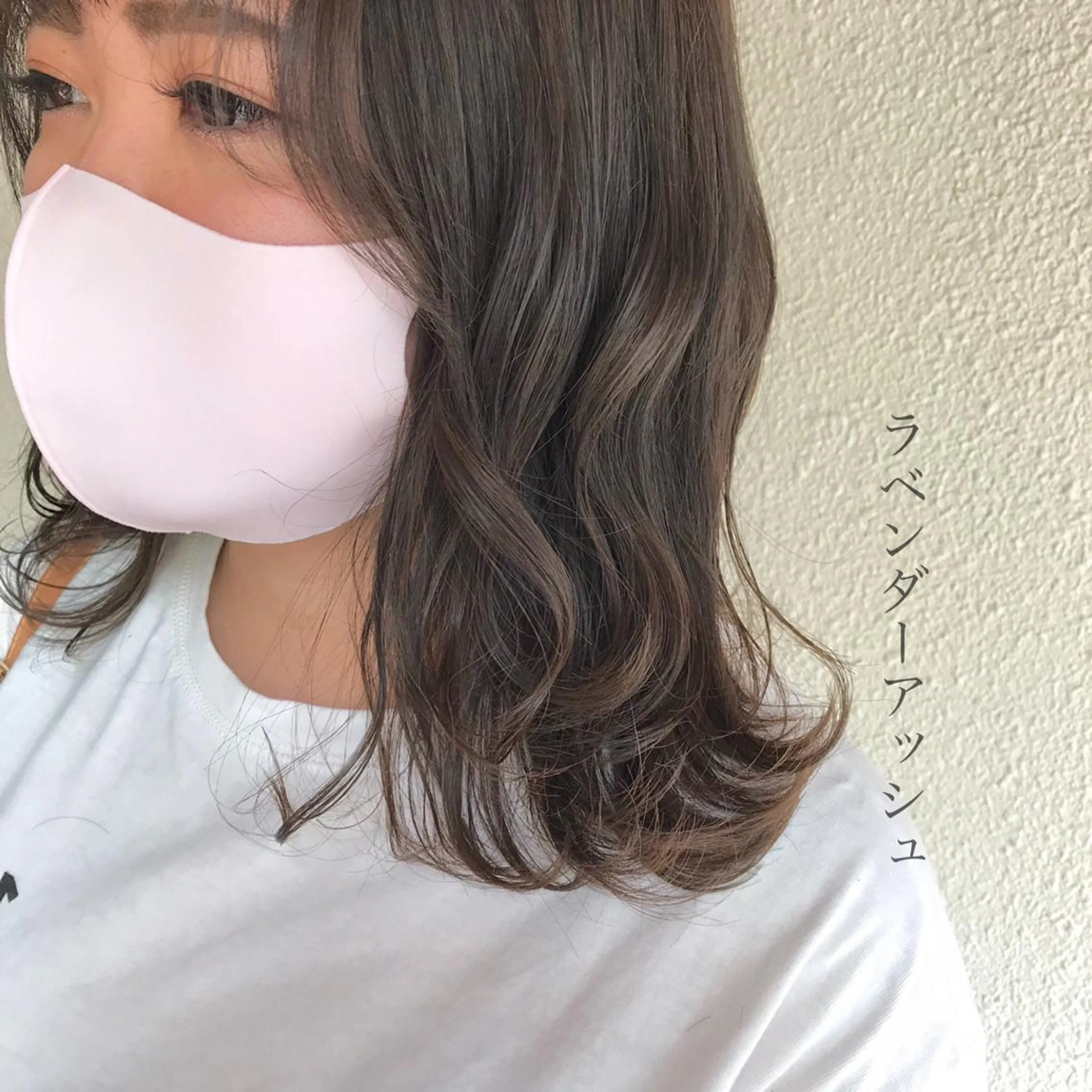 ミディアム カラー アッシュ ラベンダーカラー 清水　ちひろ ✄トップスタイリストのヘアスタイル