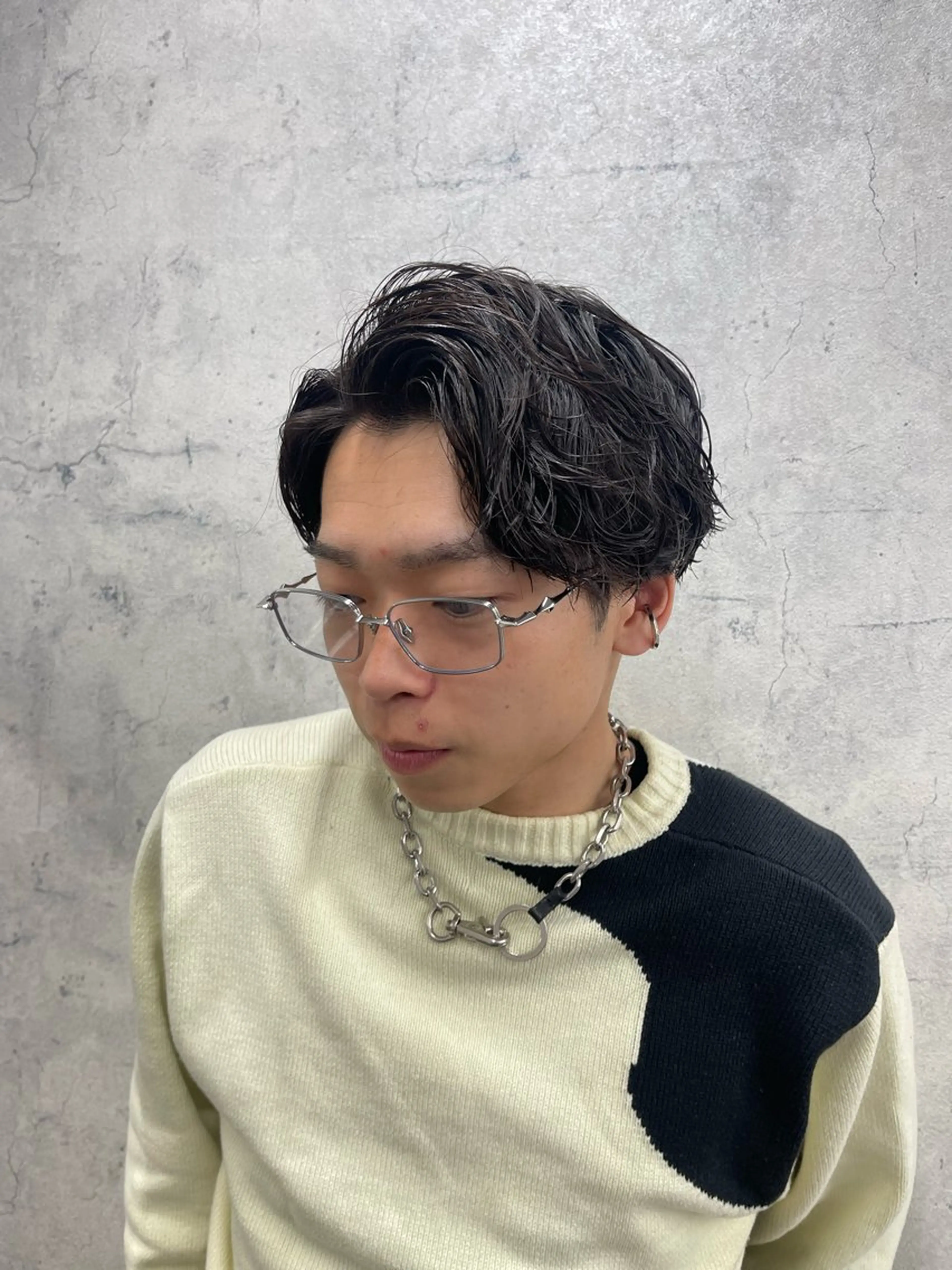 パーマ メンズ カット パーマ ✨メンズ支持率no1 野上✨のヘアスタイル